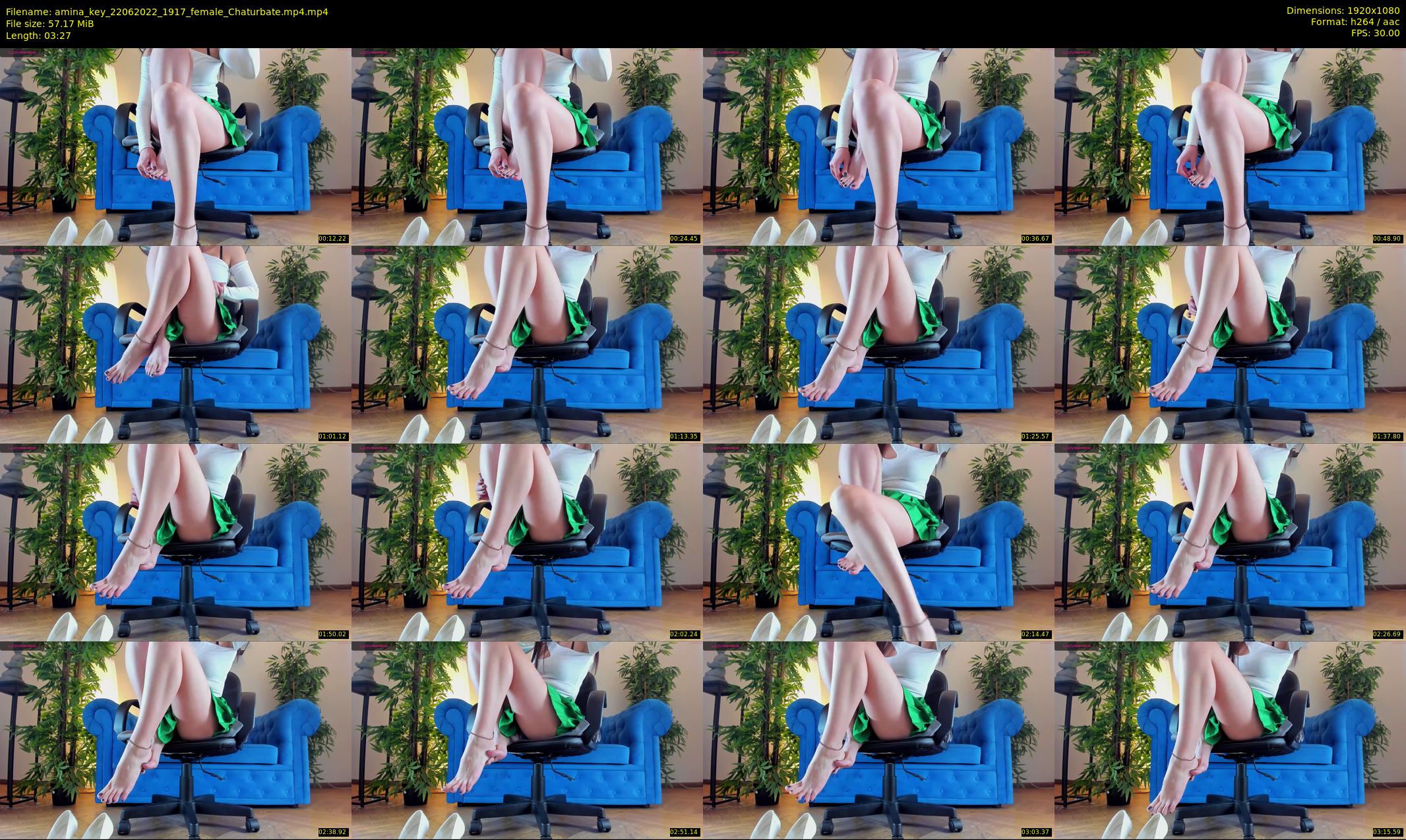 amina_key — 4 minute Chaturbate female cam show recording, 1080p, Jun 22, 2022