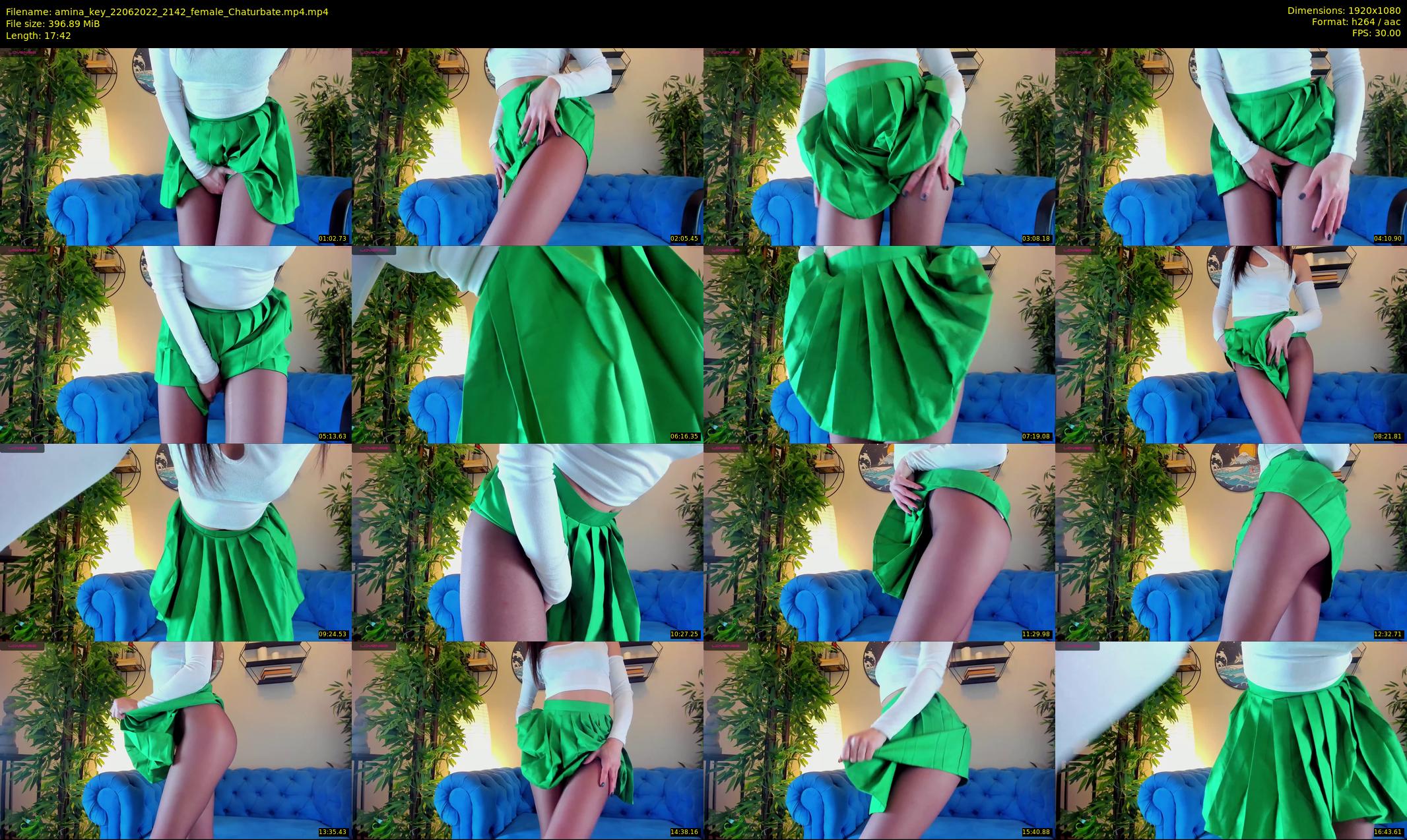 amina_key — 18 minute Chaturbate female cam show recording, 1080p, Jun 22, 2022