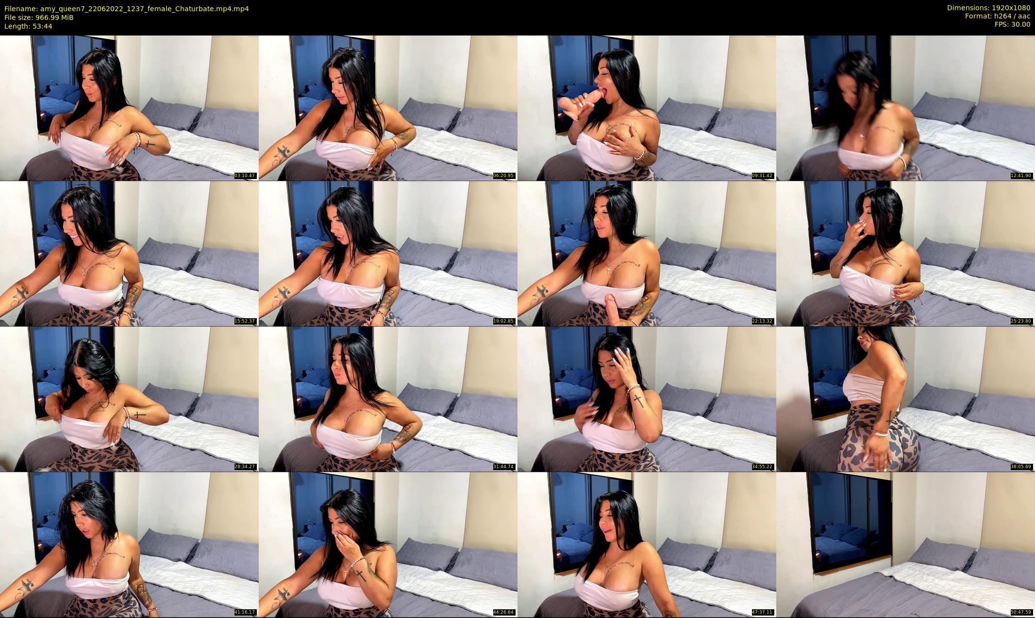 amy_queen7 — 54 minute Chaturbate female cam show recording, 1080p, Jun 22, 2022