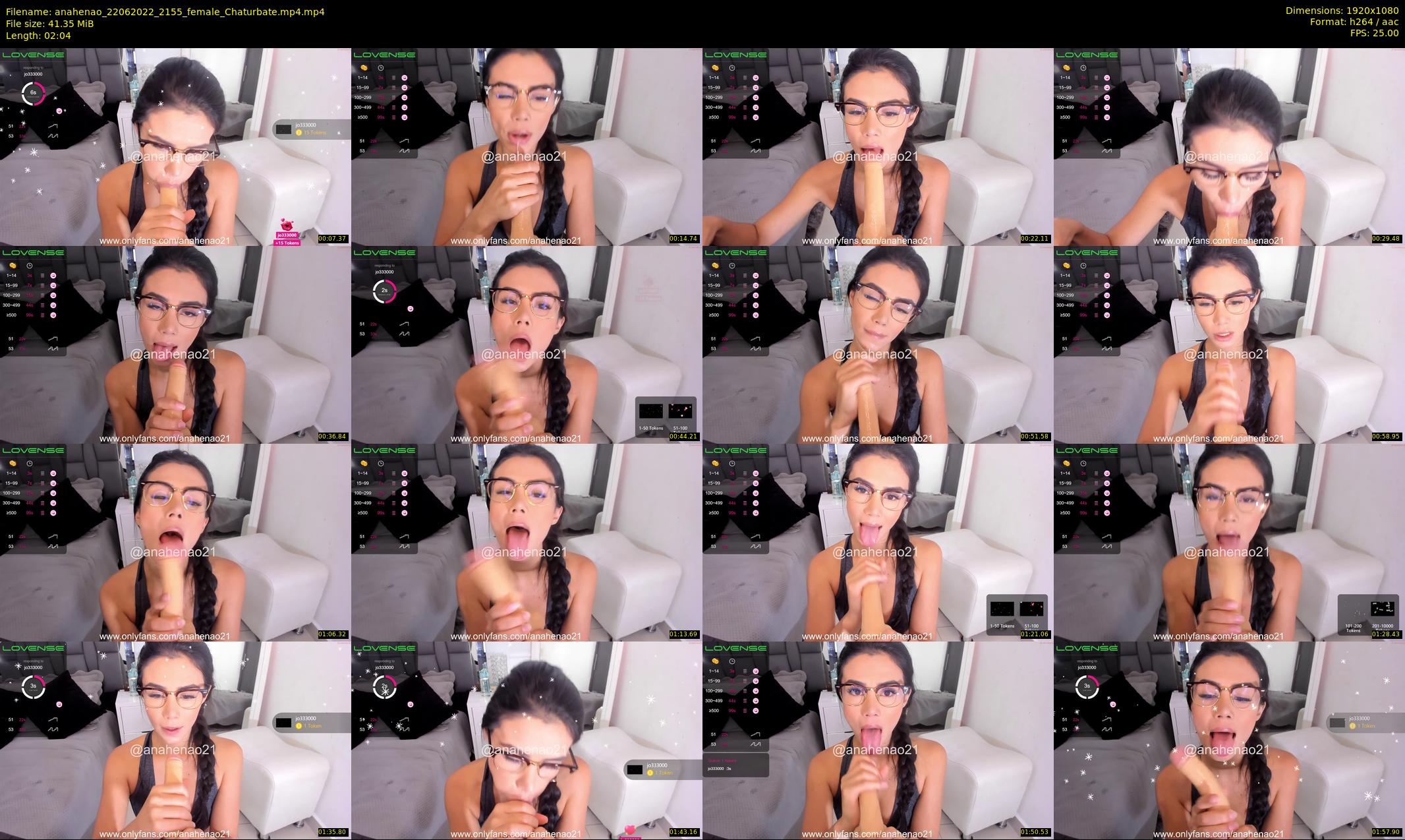 anahenao — 3 minute Chaturbate female cam show recording, 1080p, Jun 22, 2022