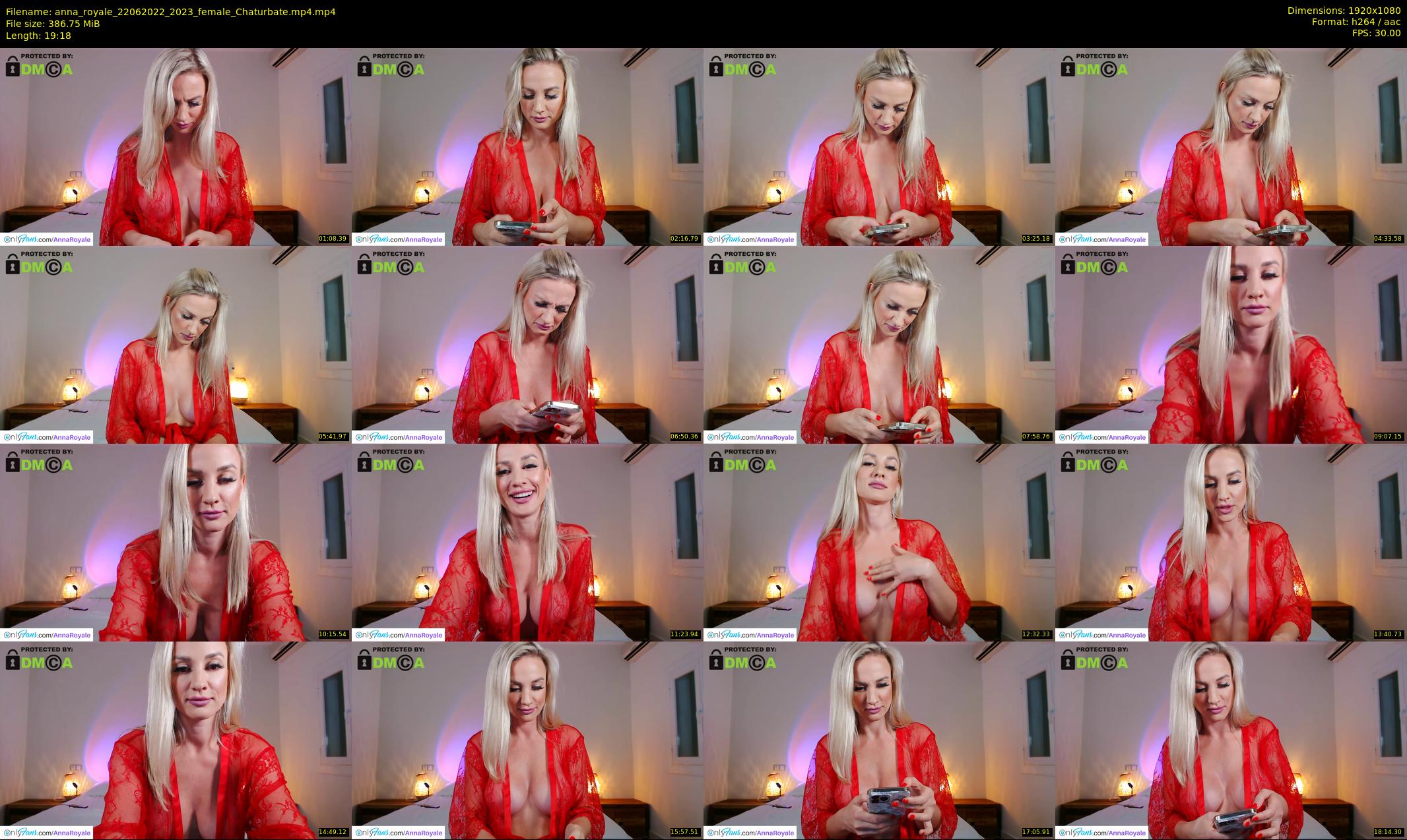anna_royale — 20 minute Chaturbate female cam show recording, 1080p, Jun 22, 2022