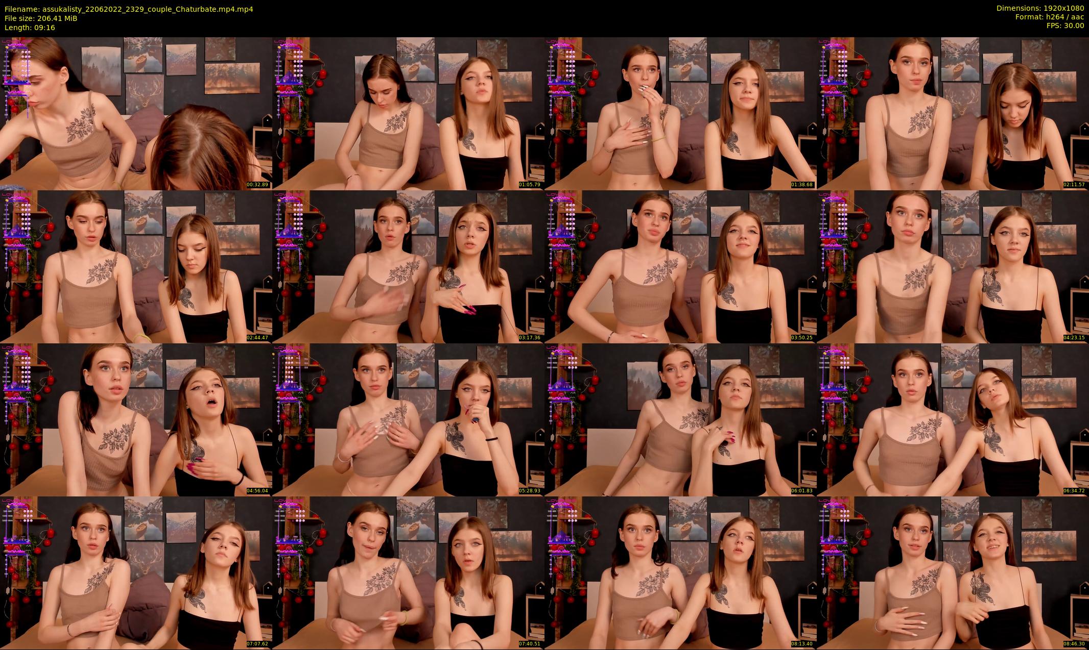 assukalisty — 10 minute Chaturbate couple cam show recording, 1080p, Jun 22, 2022