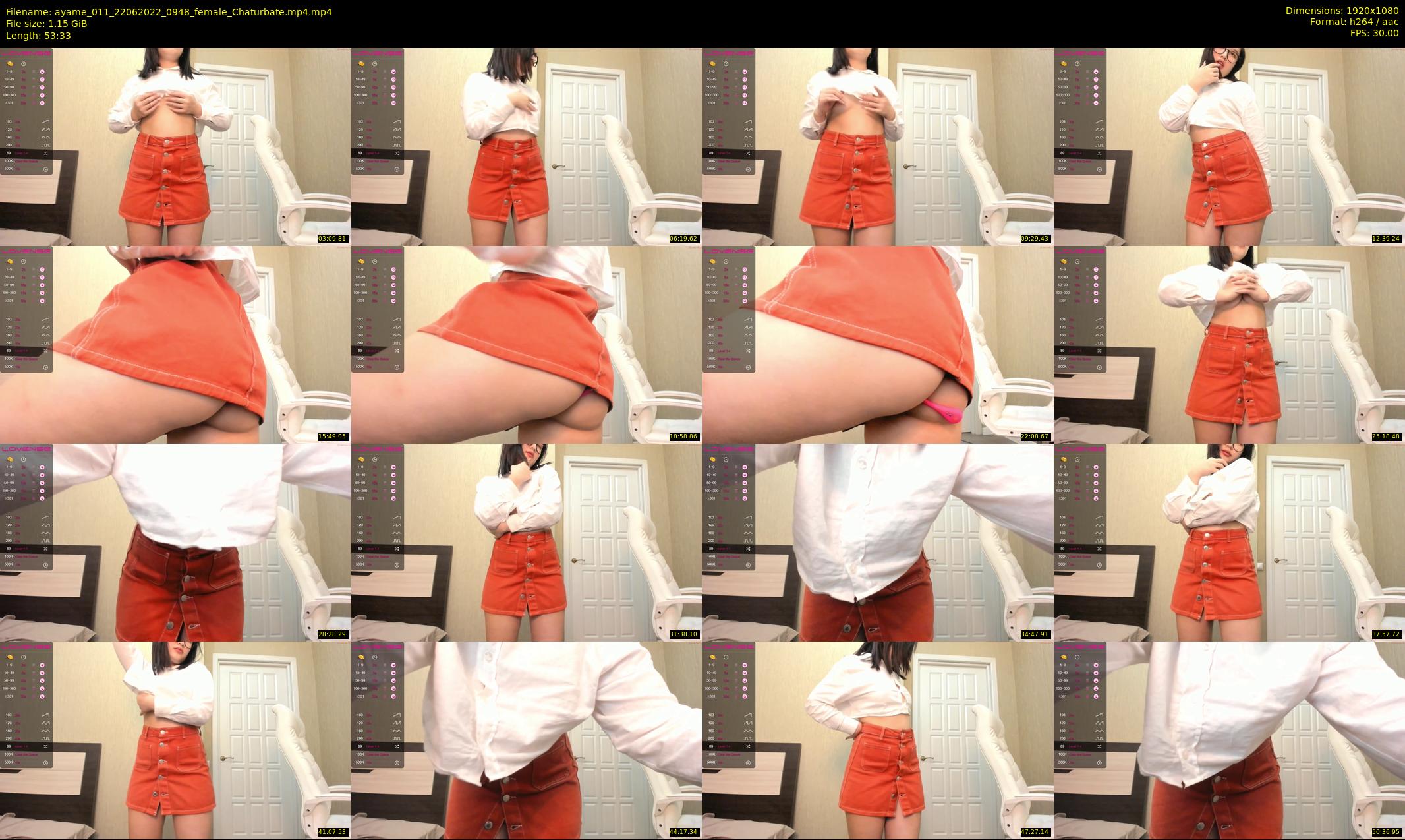 ayame_011 — 54 minute Chaturbate female cam show recording, 1080p, Jun 22, 2022