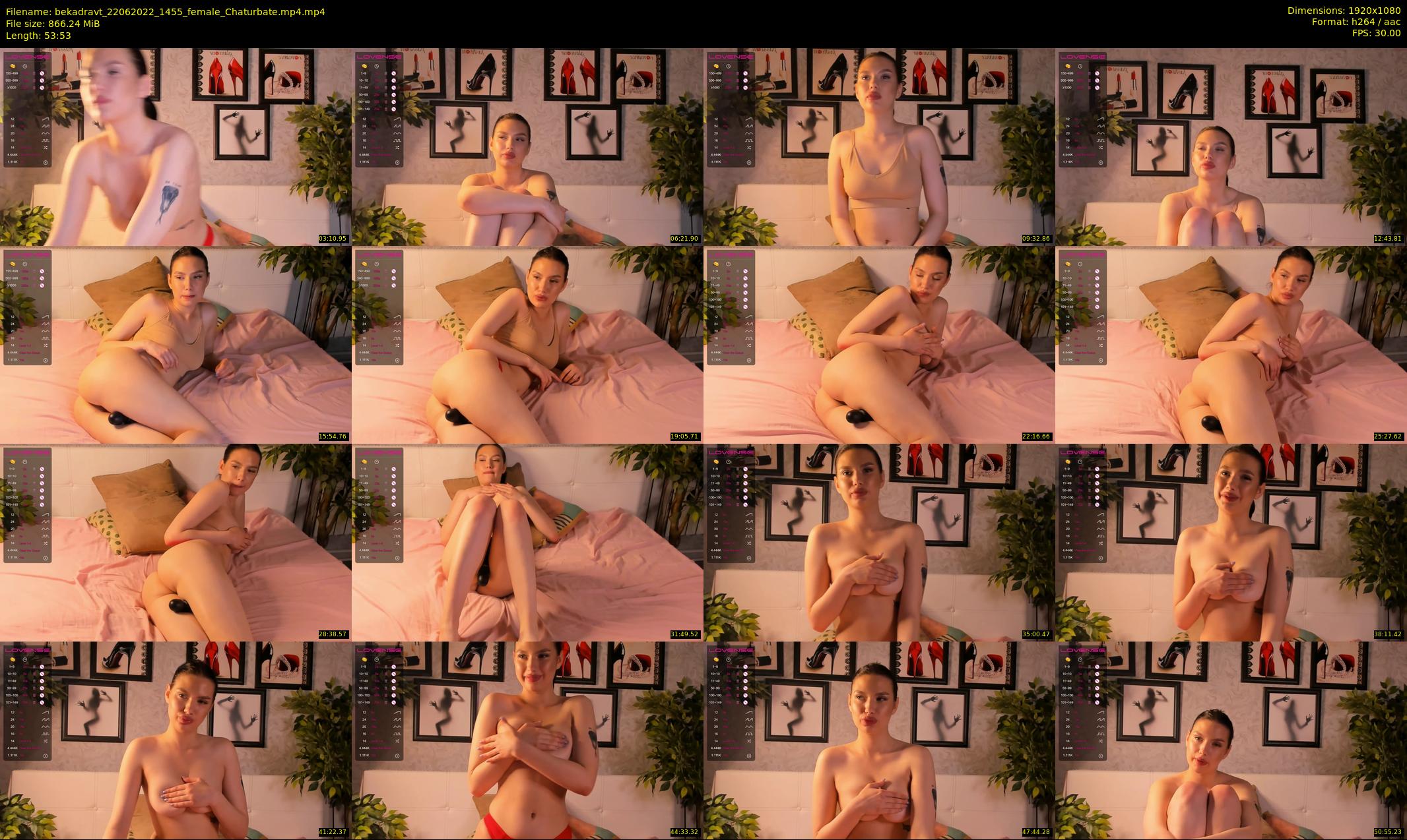 bekadravt — 54 minute Chaturbate couple cam show recording, 1080p, Jun 22, 2022