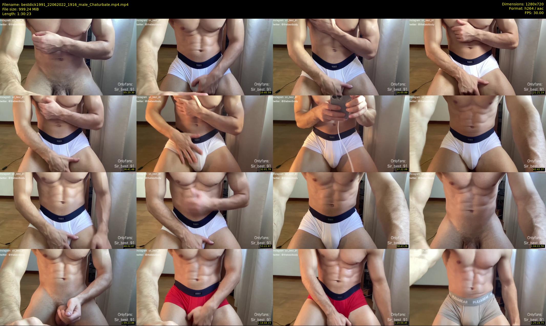 bestdick1991 — 91 minute Chaturbate male cam show recording, 720p, Jun 22, 2022