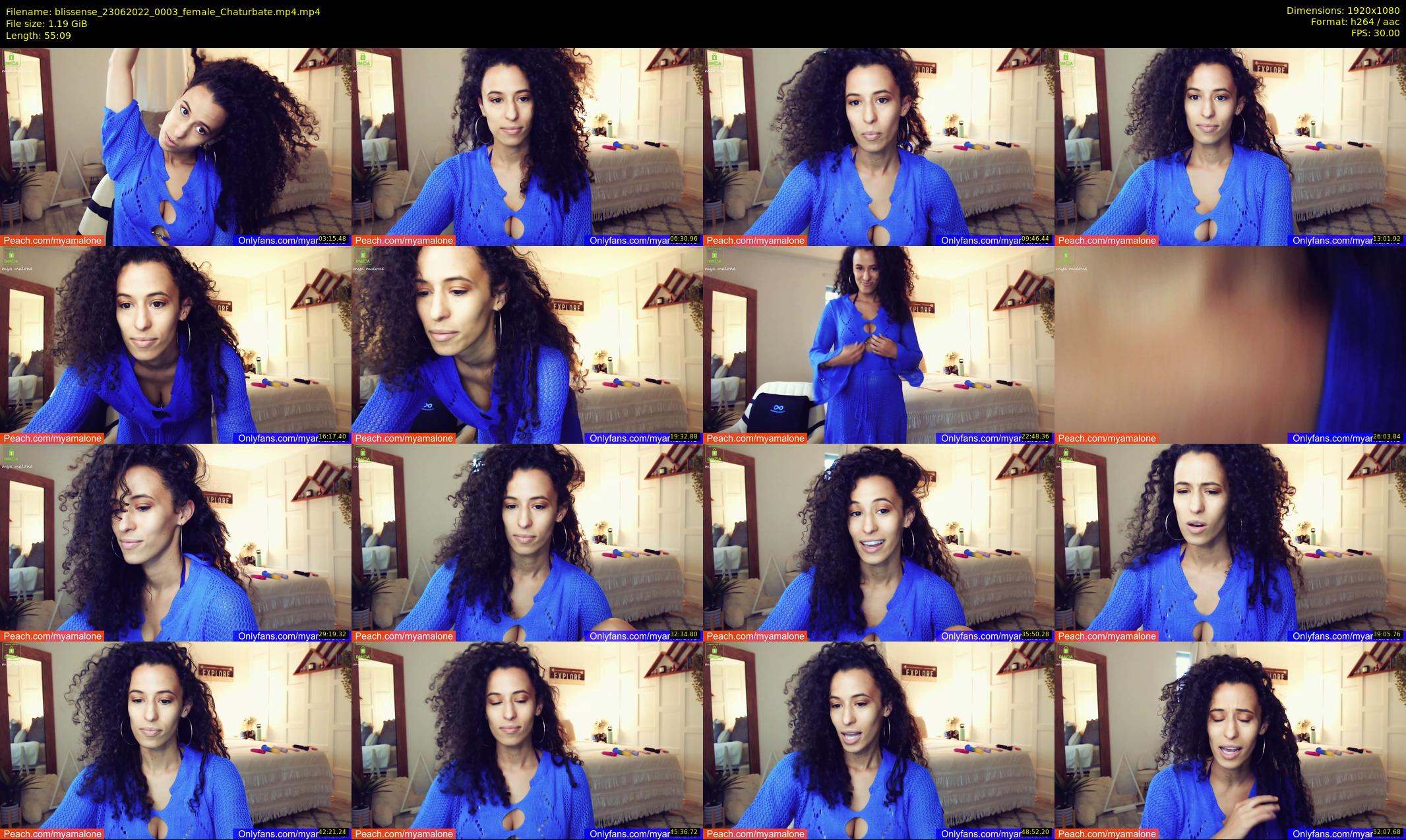 blissense — 56 minute Chaturbate female cam show recording, 1080p, Jun 23, 2022
