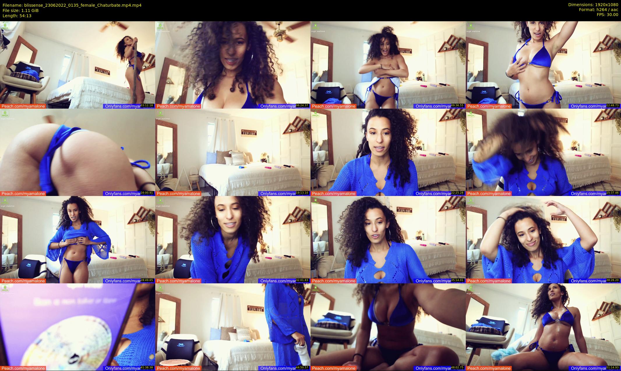 blissense — 55 minute Chaturbate female cam show recording, 1080p, Jun 23, 2022