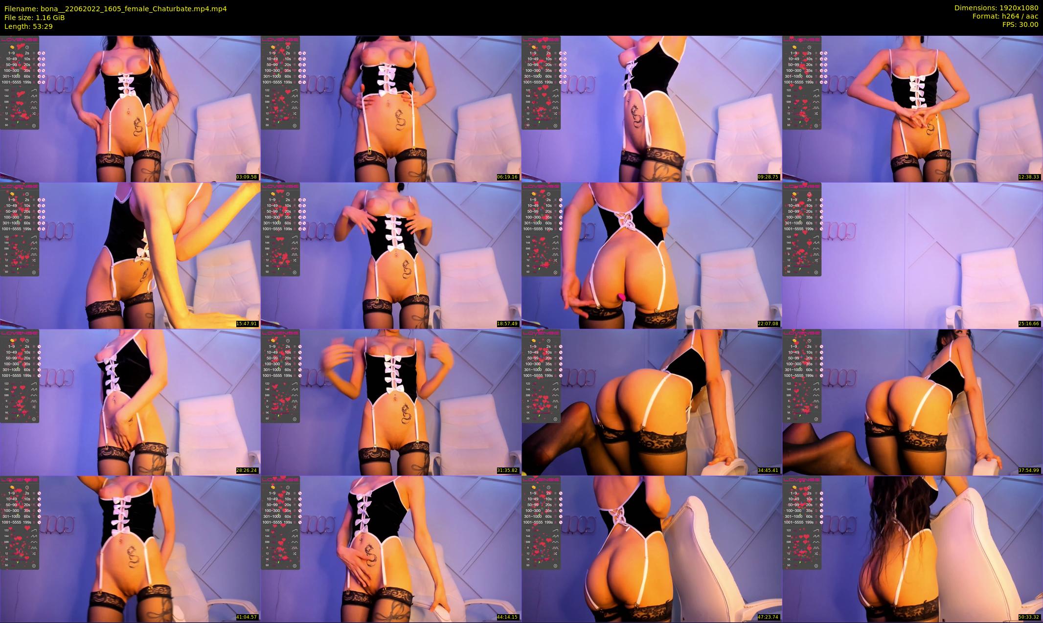 bona_ — 54 minute Chaturbate female cam show recording, 1080p, Jun 22, 2022