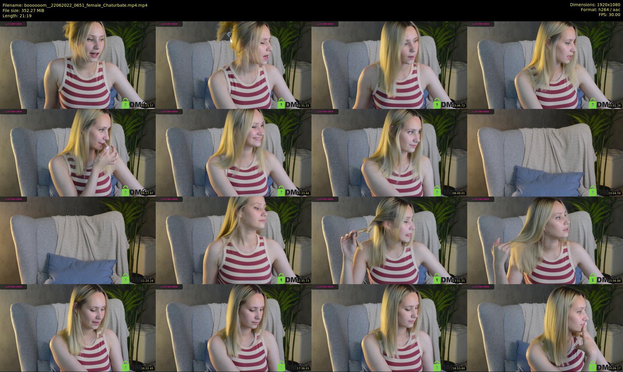 boooooom_ — 22 minute Chaturbate female cam show recording, 1080p, Jun 22, 2022