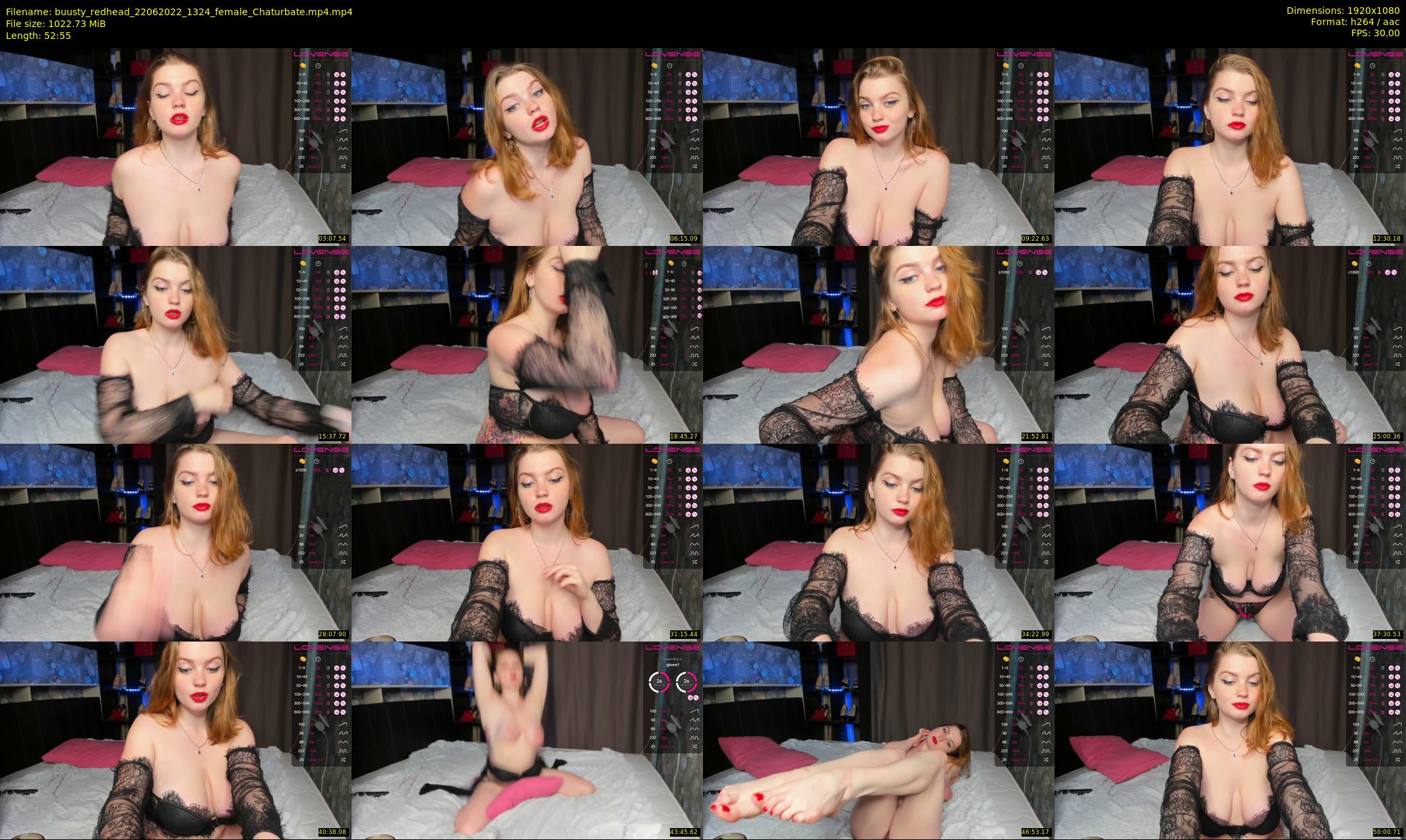 buusty_redhead — 53 minute Chaturbate female cam show recording, 1080p, Jun 22, 2022