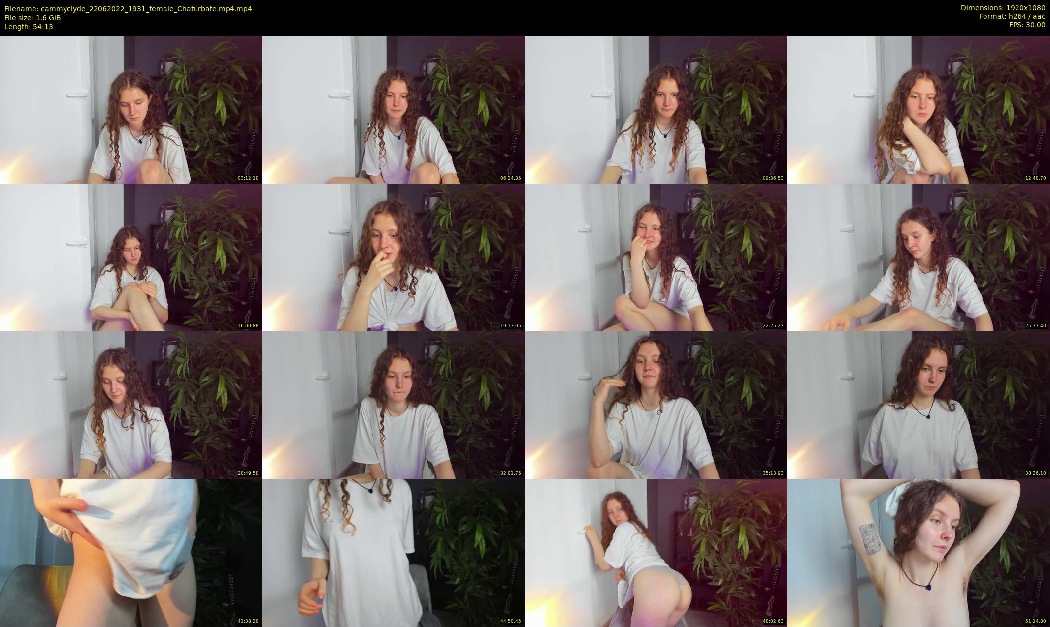 cammyclyde — 55 minute Chaturbate female cam show recording, 1080p, Jun 22, 2022