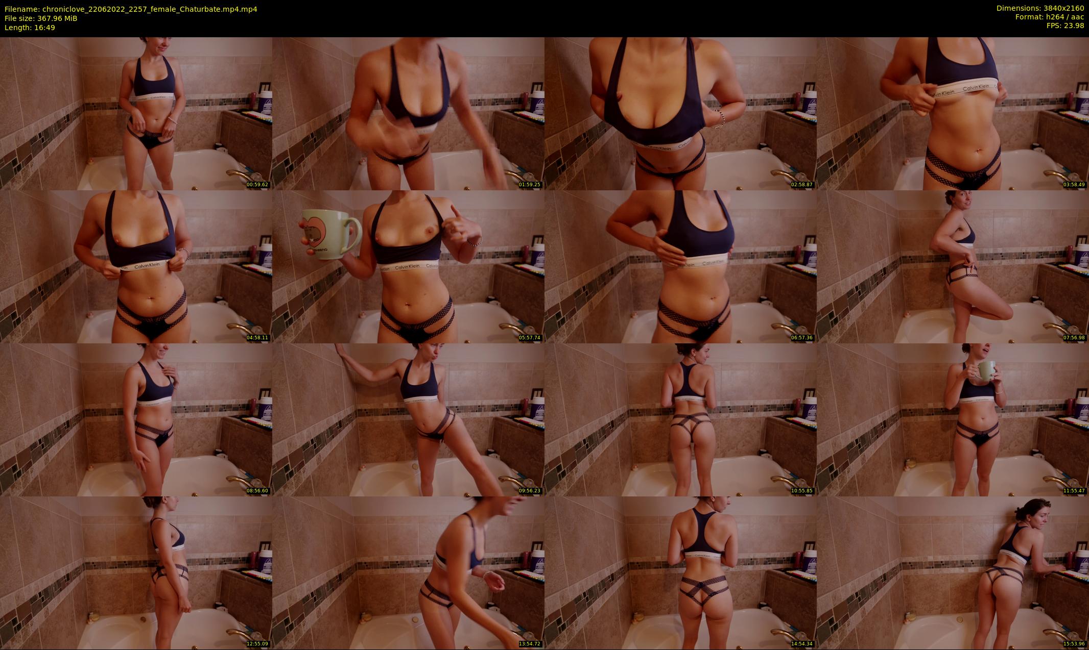 chroniclove — 17 minute Chaturbate female cam show recording, 4K, Jun 22, 2022