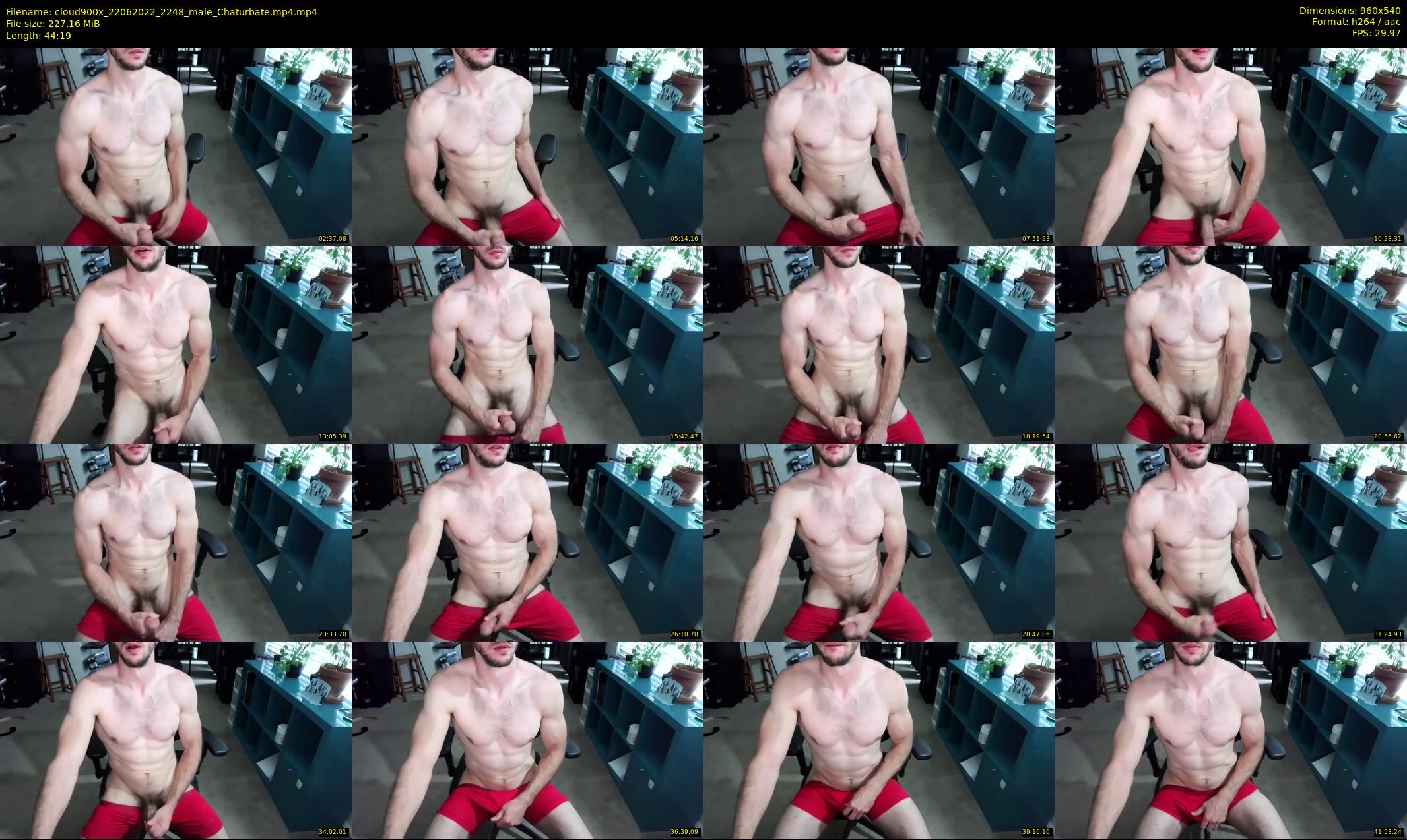 cloud900x — 45 minute Chaturbate male cam show recording, 480p, Jun 22, 2022