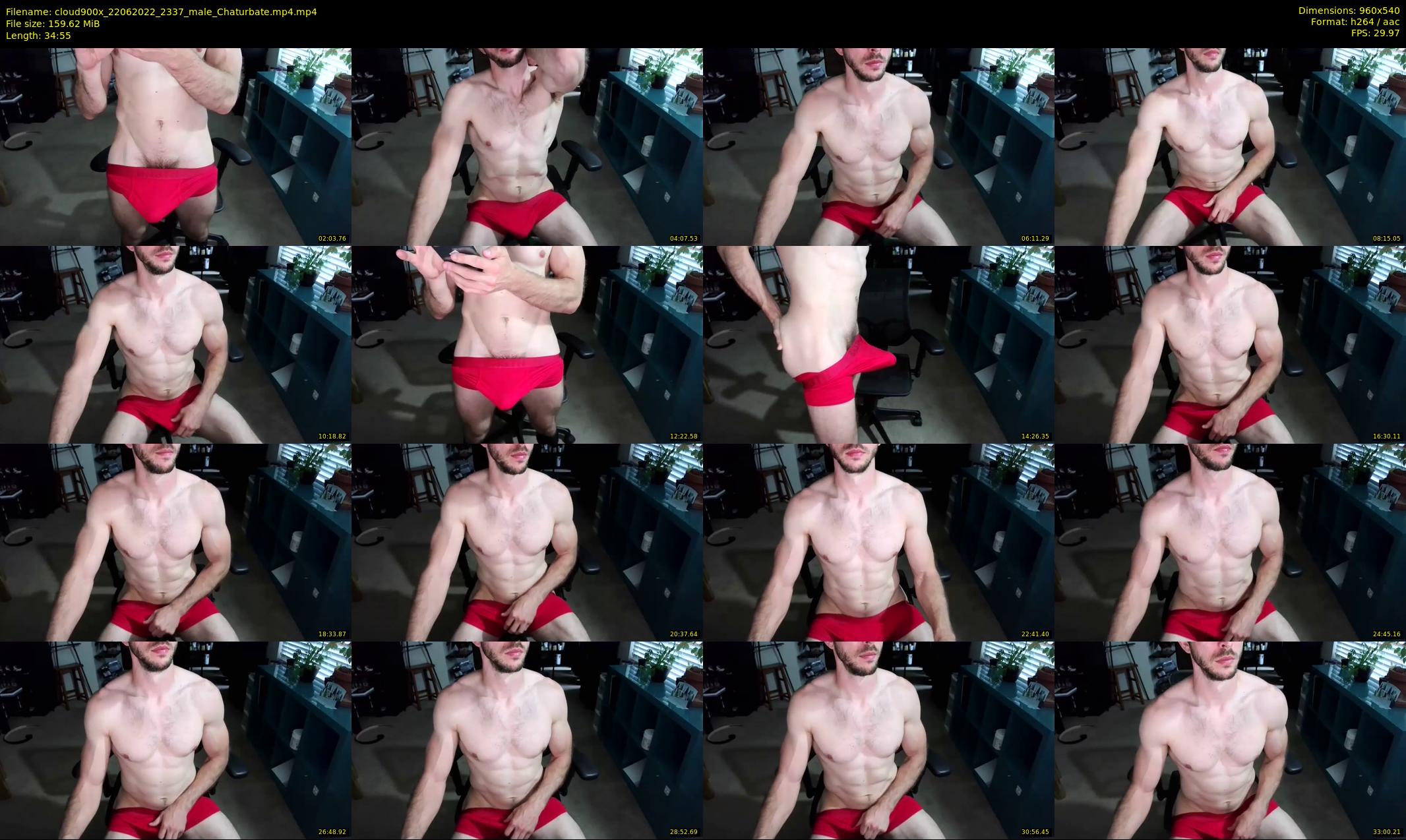 cloud900x — 35 minute Chaturbate male cam show recording, 480p, Jun 22, 2022