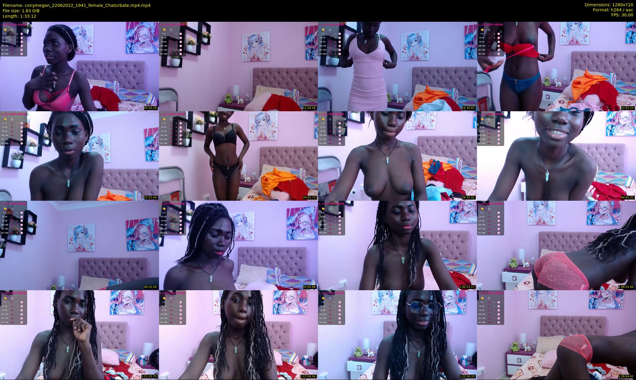 conymegan — 94 minute Chaturbate female cam show recording, 720p, Jun 22, 2022