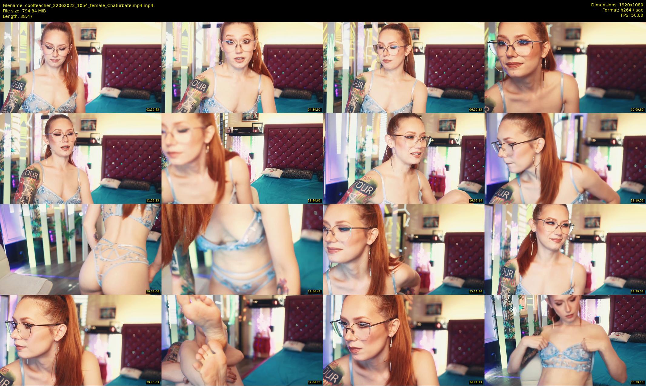 coolteacher — 39 minute Chaturbate female cam show recording, 1080p, Jun 22, 2022