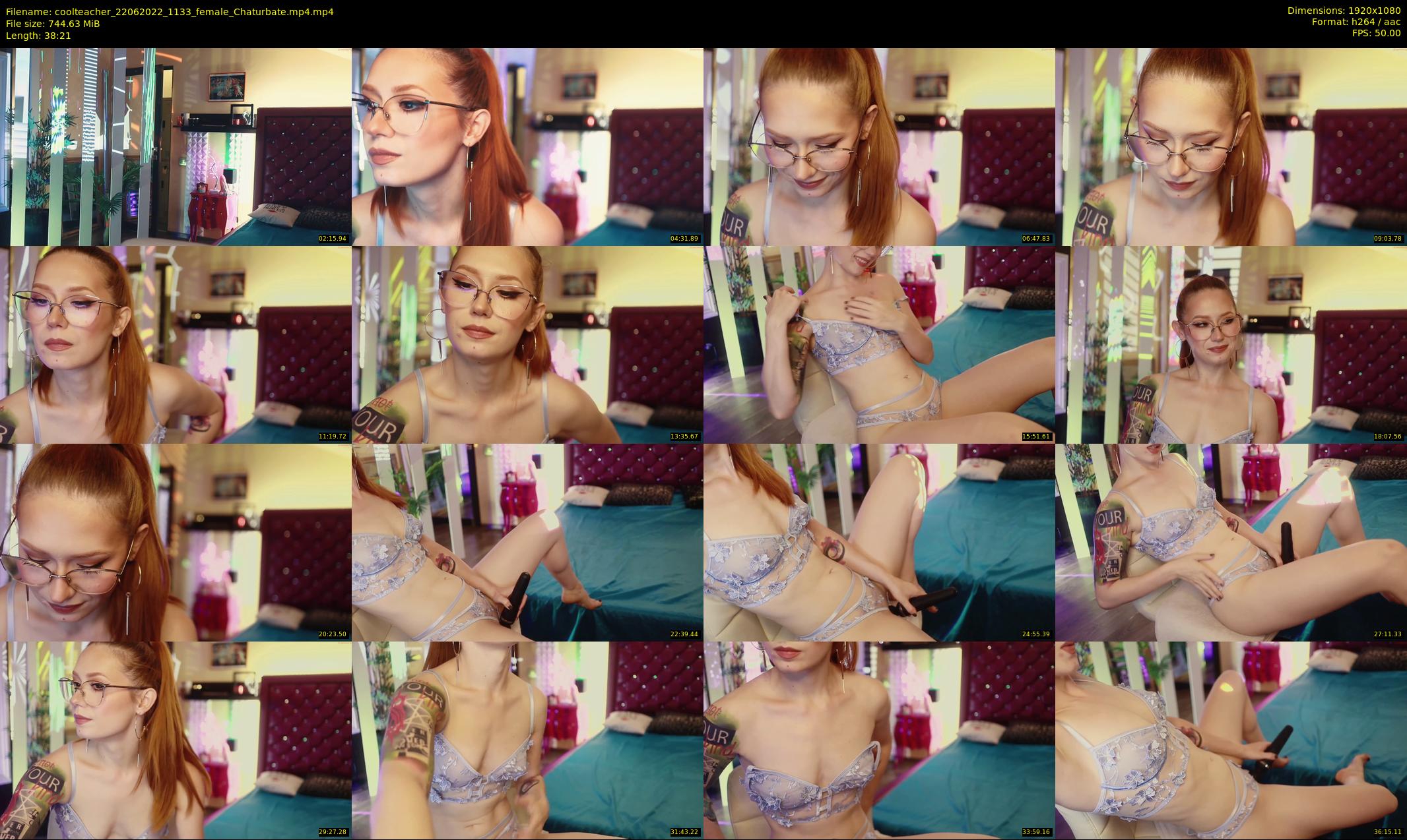 coolteacher — 39 minute Chaturbate female cam show recording, 1080p, Jun 22, 2022