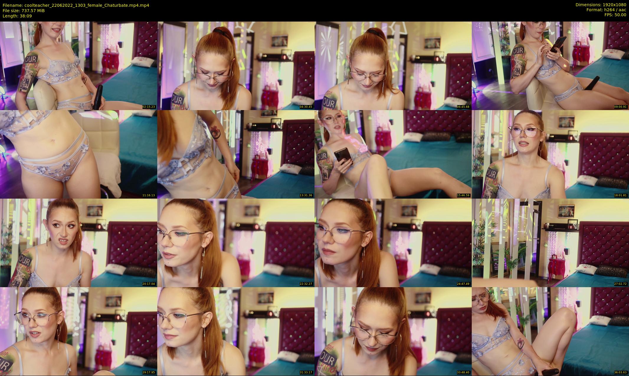 coolteacher — 39 minute Chaturbate female cam show recording, 1080p, Jun 22, 2022