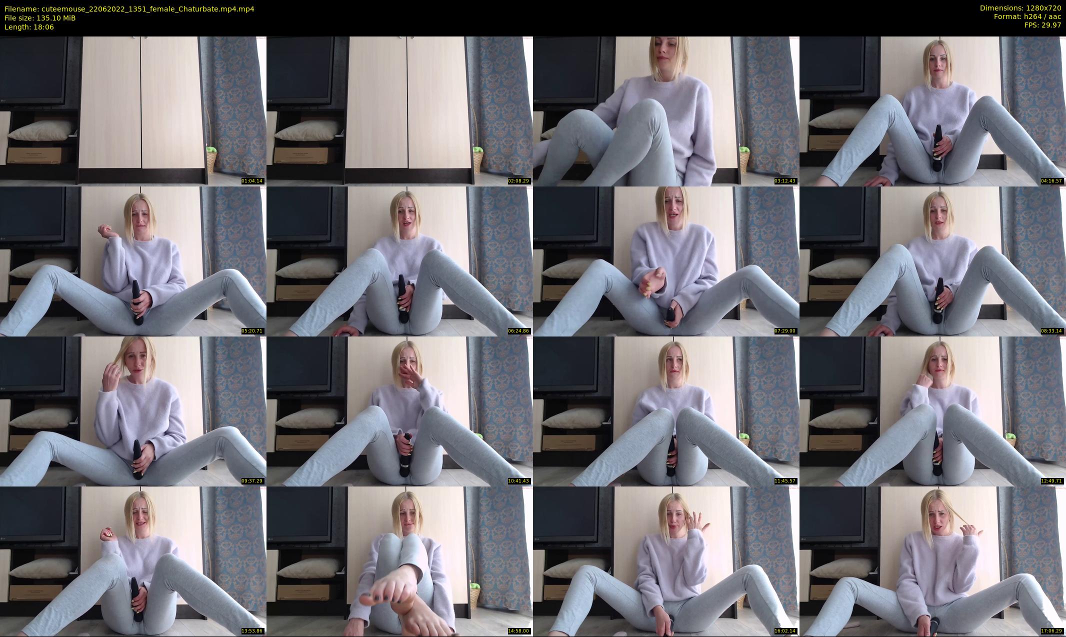 cuteemouse — 19 minute Chaturbate female cam show recording, 720p, Jun 22, 2022