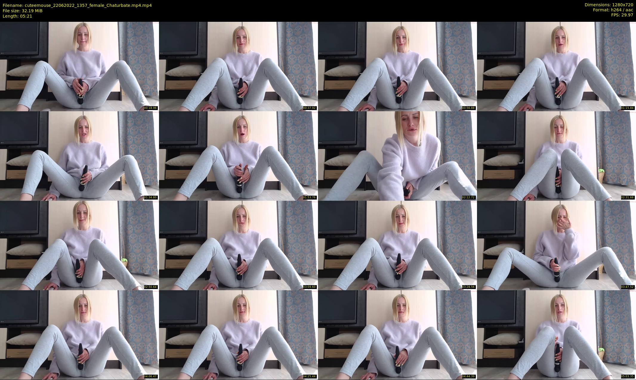 cuteemouse — 6 minute Chaturbate female cam show recording, 720p, Jun 22, 2022