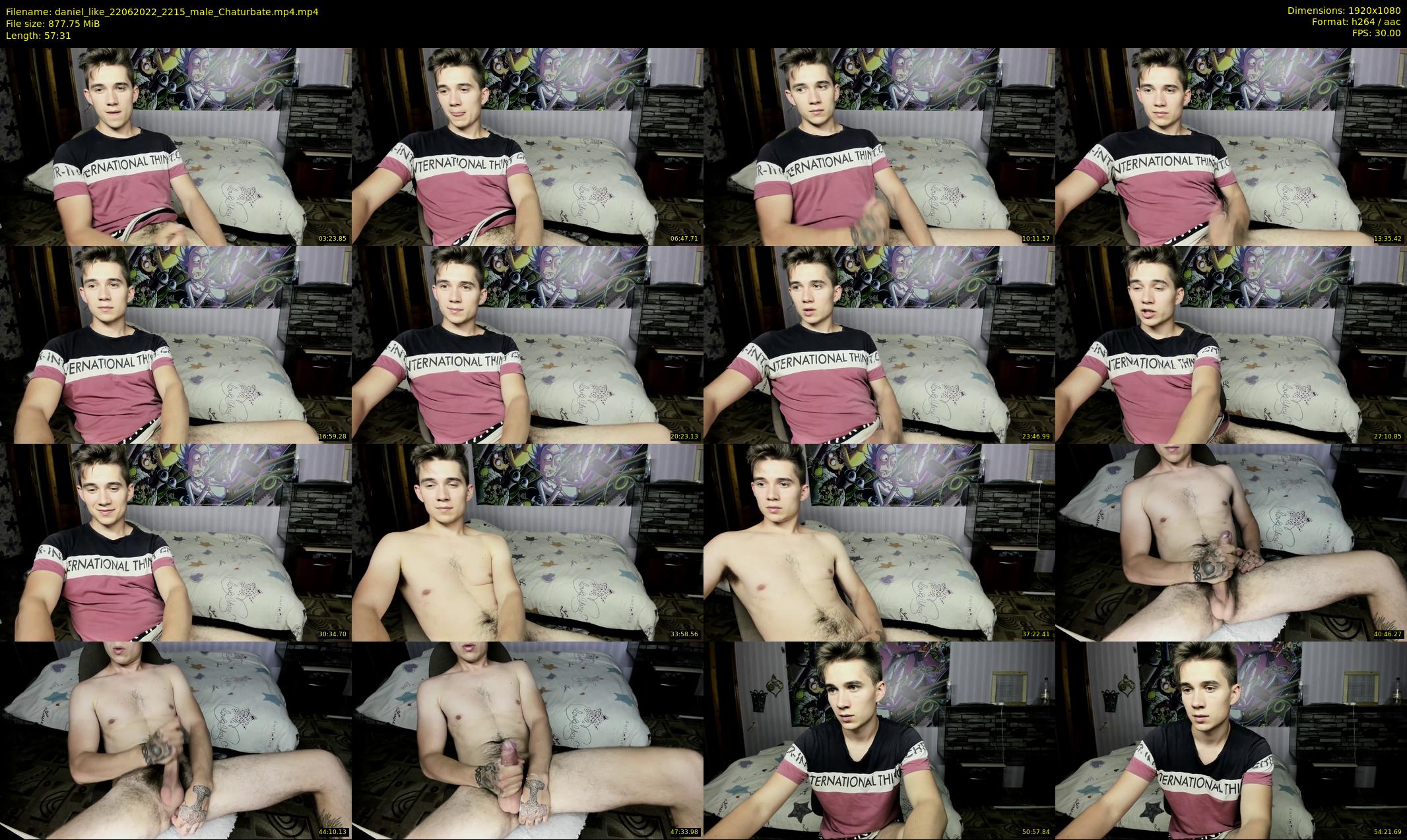 daniel_like — 58 minute Chaturbate male cam show recording, 1080p, Jun 22, 2022