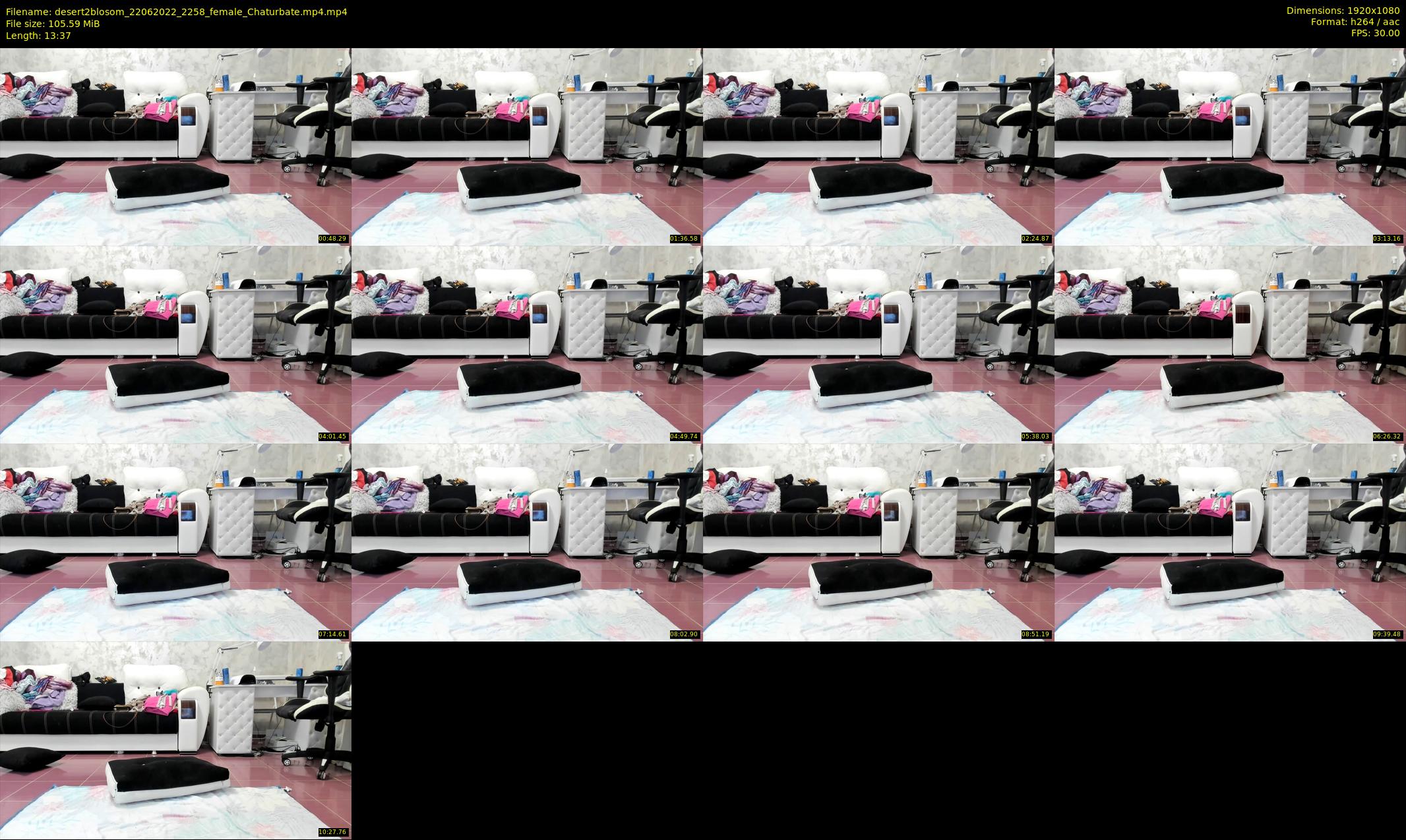 desert2blosom — 14 minute Chaturbate female cam show recording, 1080p, Jun 22, 2022
