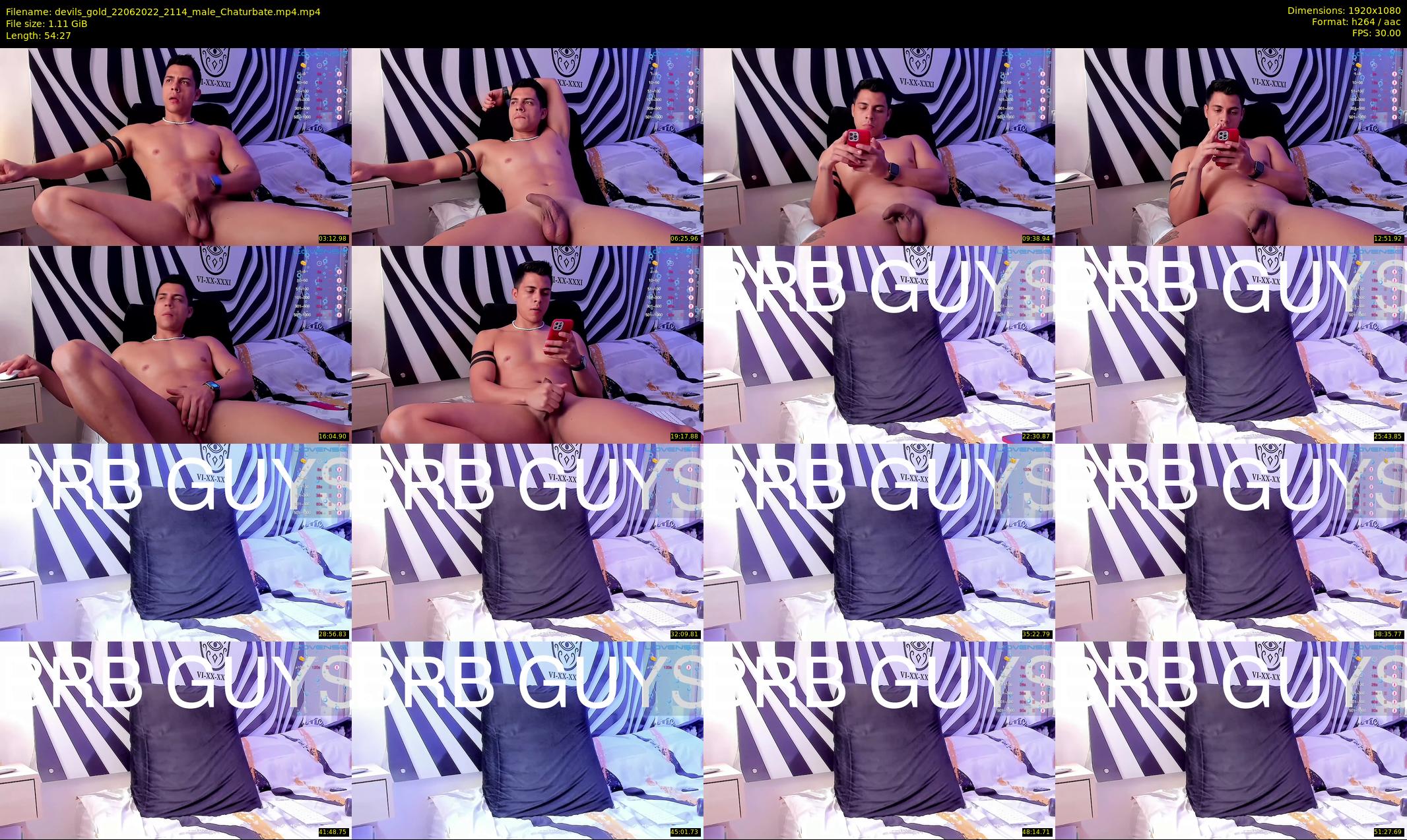 devils_gold — 55 minute Chaturbate male cam show recording, 1080p, Jun 22, 2022