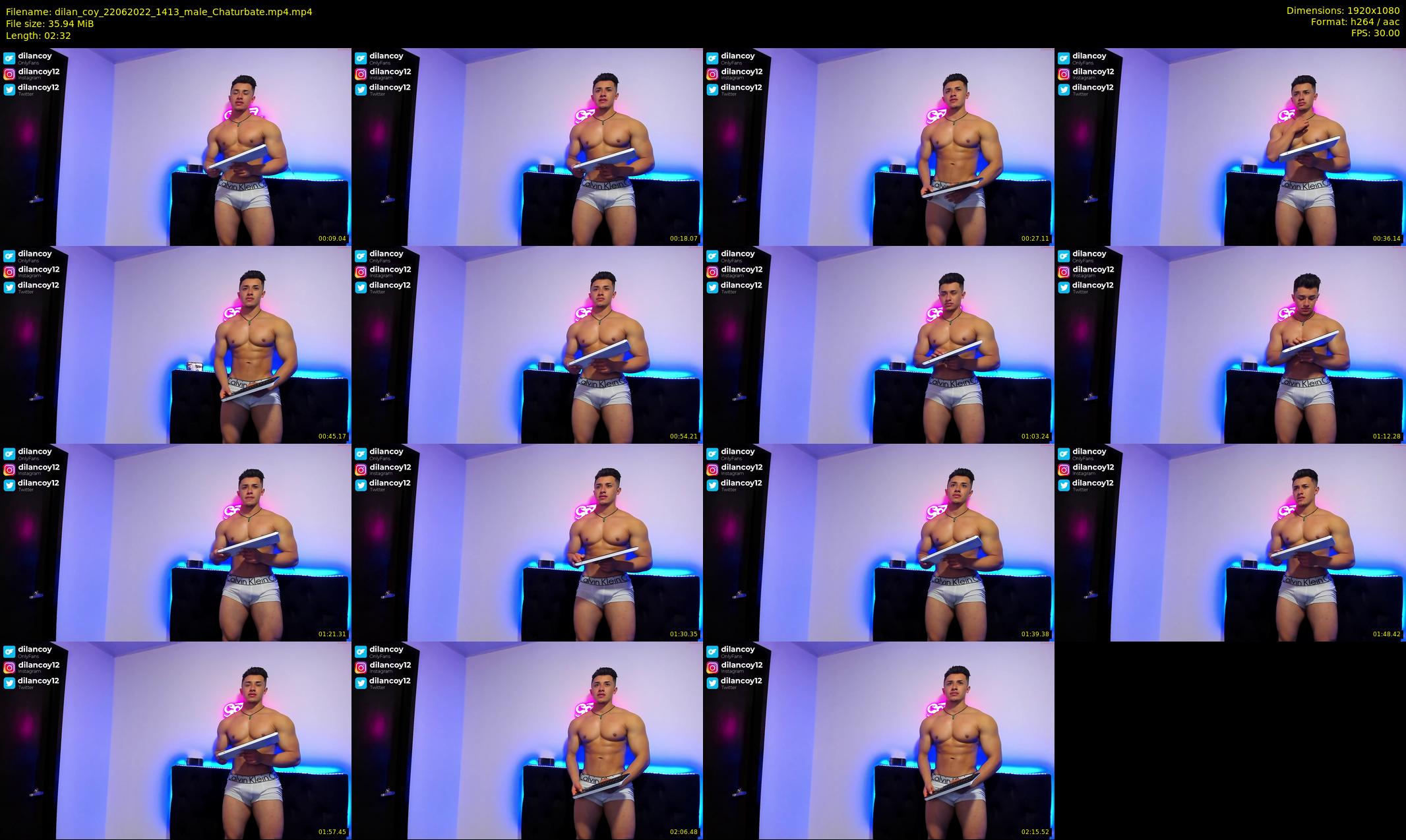 dilan_coy — 3 minute Chaturbate male cam show recording, 1080p, Jun 22, 2022