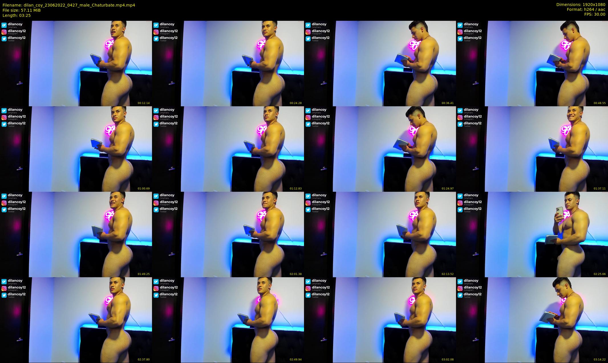 dilan_coy — 4 minute Chaturbate male cam show recording, 1080p, Jun 23, 2022