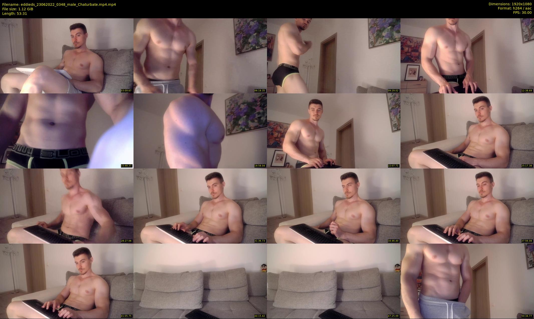 eddieds — 54 minute Chaturbate male cam show recording, 1080p, Jun 23, 2022