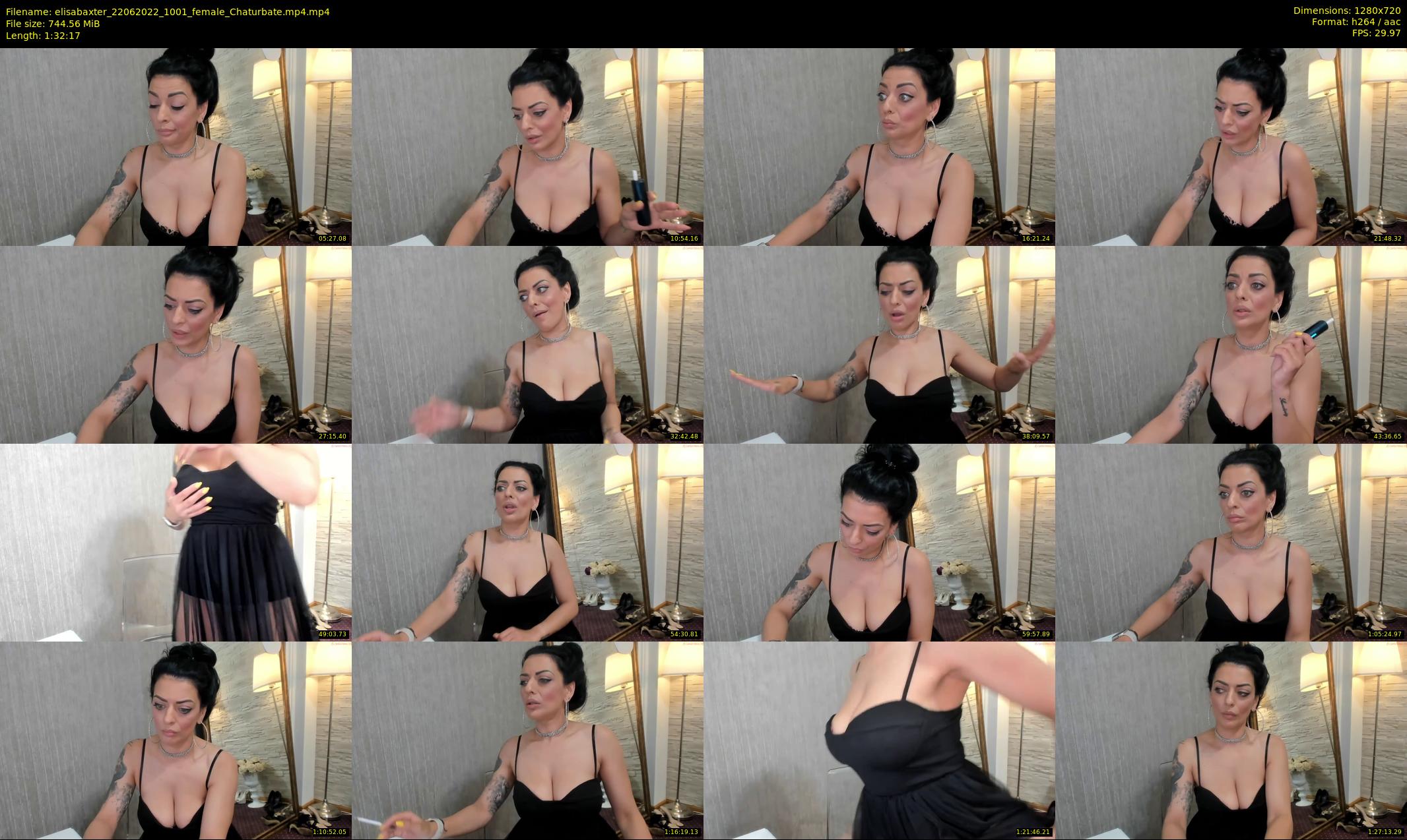 elisabaxter — 93 minute Chaturbate female cam show recording, 720p, Jun 22, 2022
