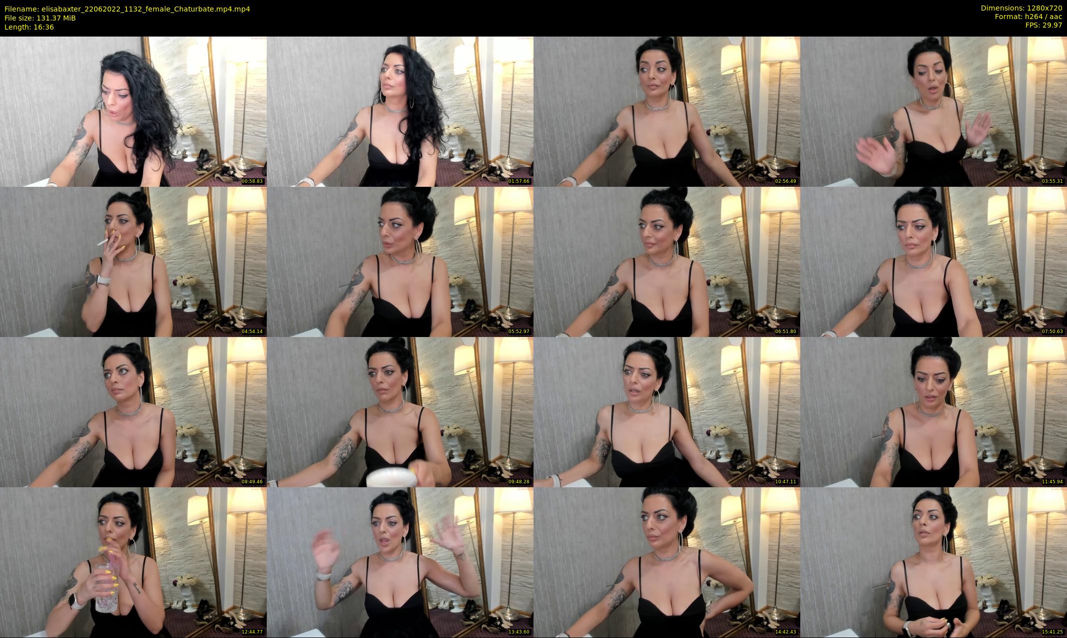 elisabaxter — 17 minute Chaturbate female cam show recording, 720p, Jun 22, 2022