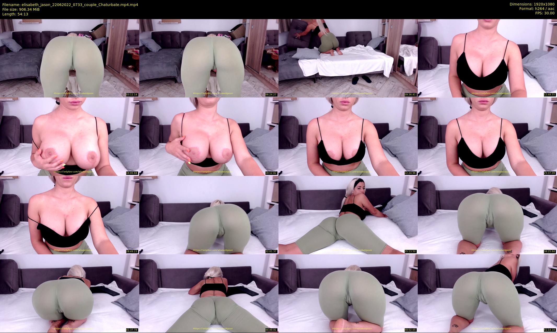 elisabeth_jason — 55 minute Chaturbate couple cam show recording, 1080p, Jun 22, 2022