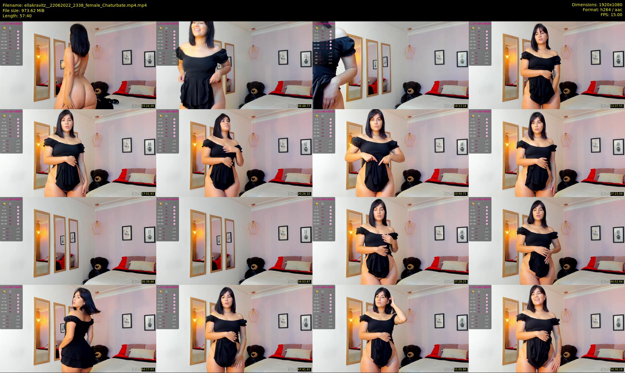 ellakravitz_ — 58 minute Chaturbate female cam show recording, 1080p, Jun 22, 2022
