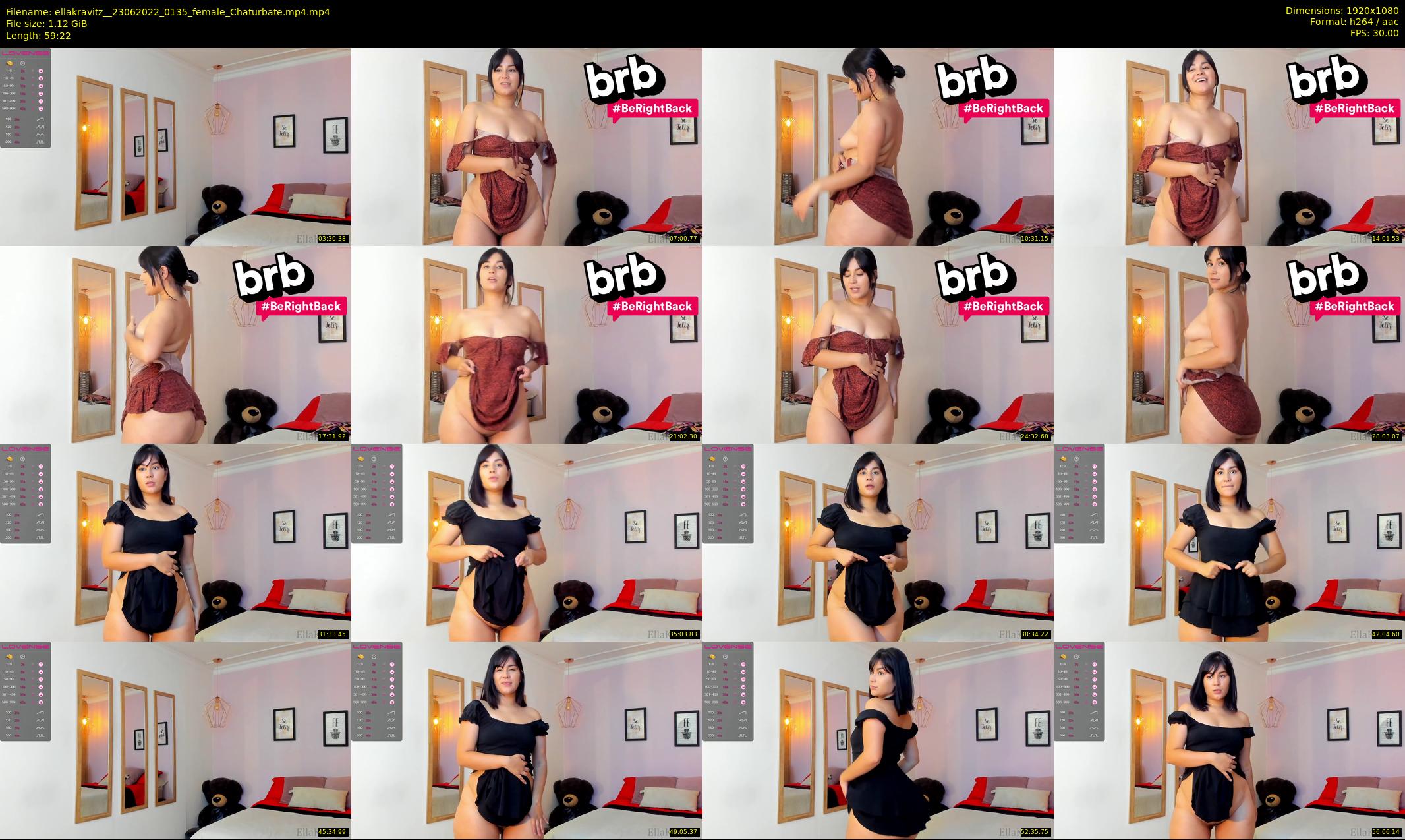 ellakravitz_ — 60 minute Chaturbate female cam show recording, 1080p, Jun 23, 2022