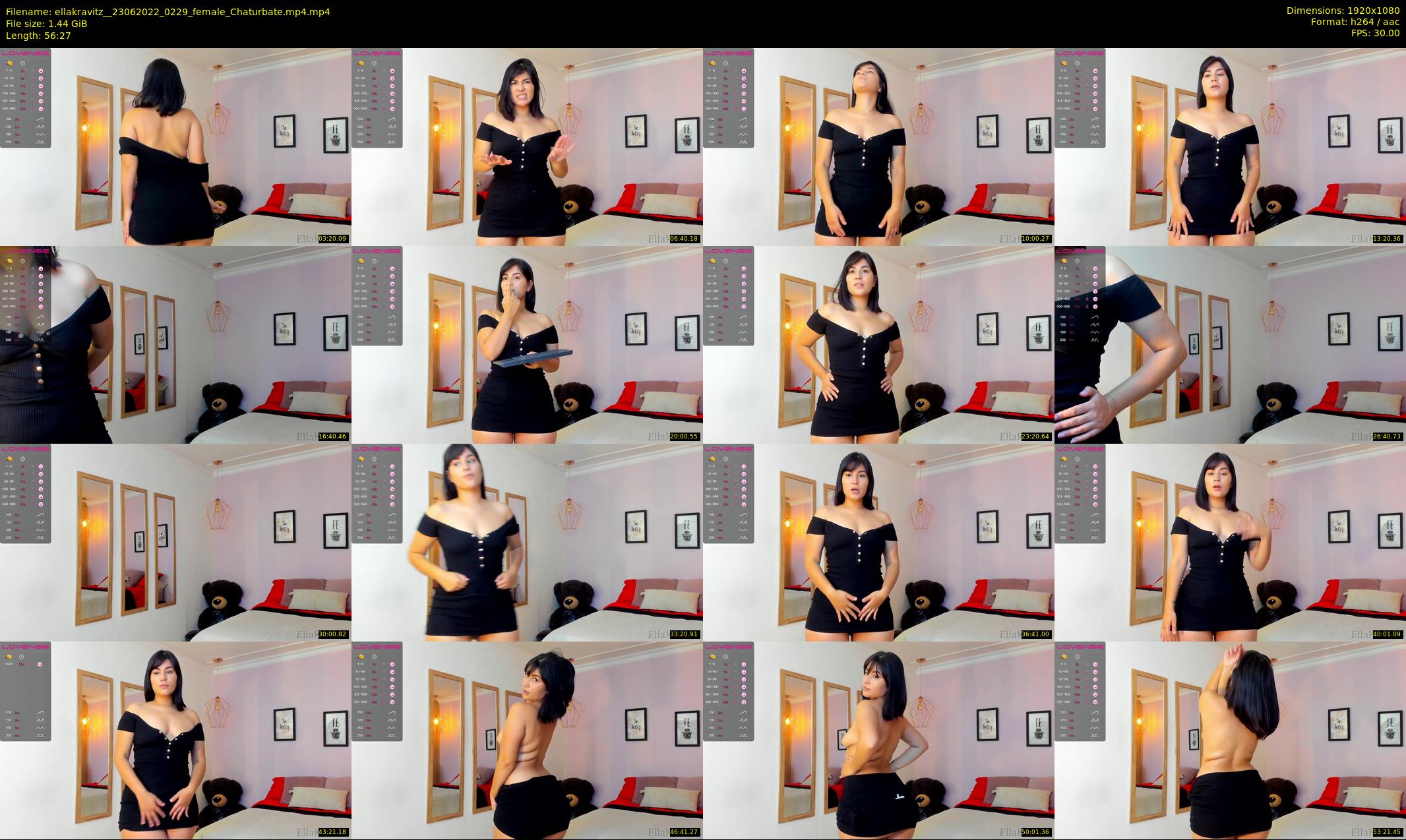 ellakravitz_ — 57 minute Chaturbate female cam show recording, 1080p, Jun 23, 2022