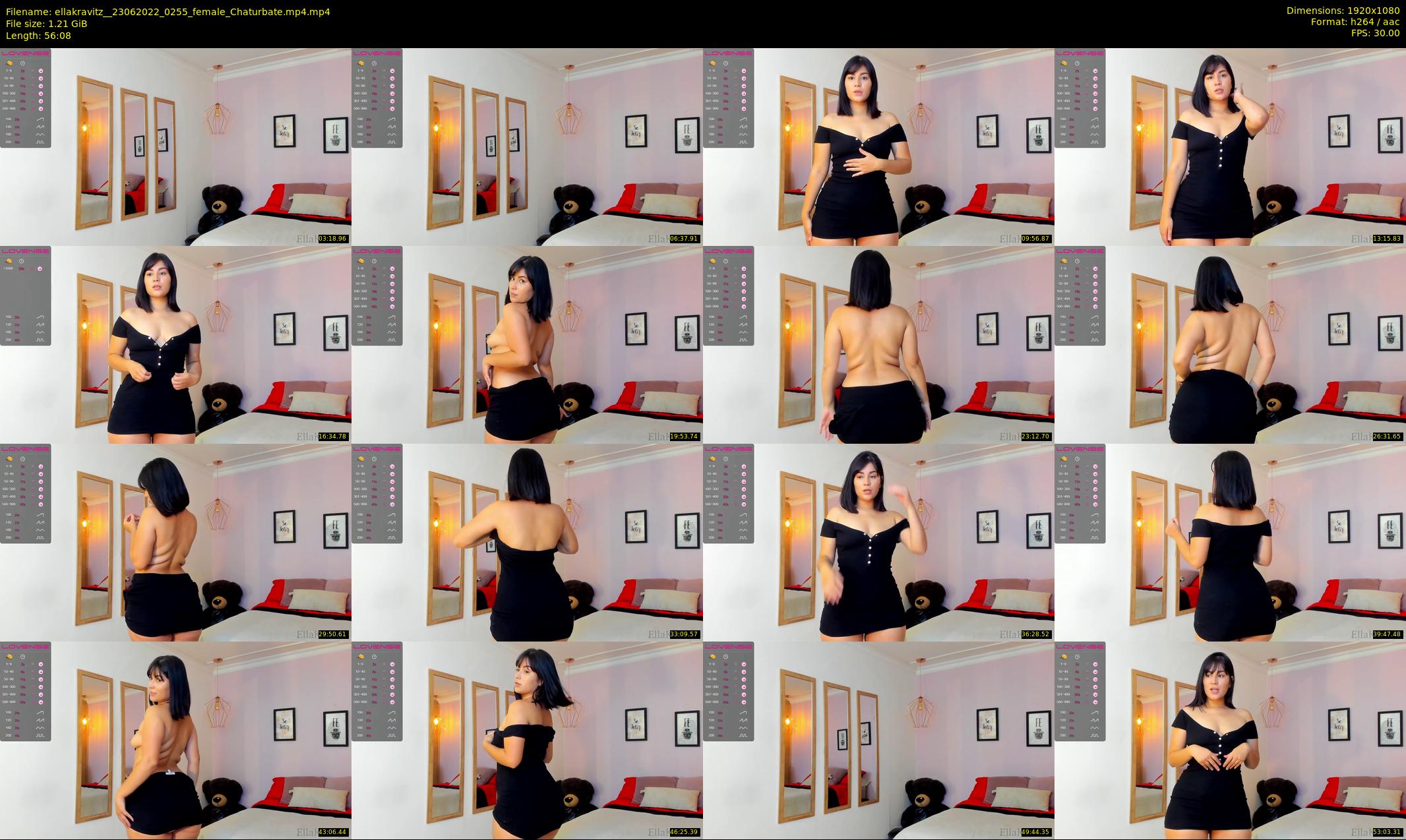 ellakravitz_ — 57 minute Chaturbate female cam show recording, 1080p, Jun 23, 2022