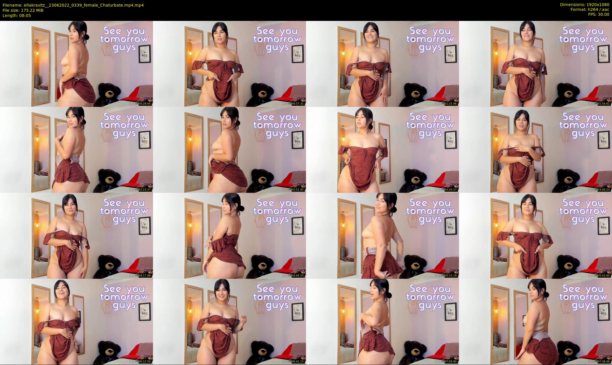 ellakravitz_ — 9 minute Chaturbate female cam show recording, 1080p, Jun 23, 2022
