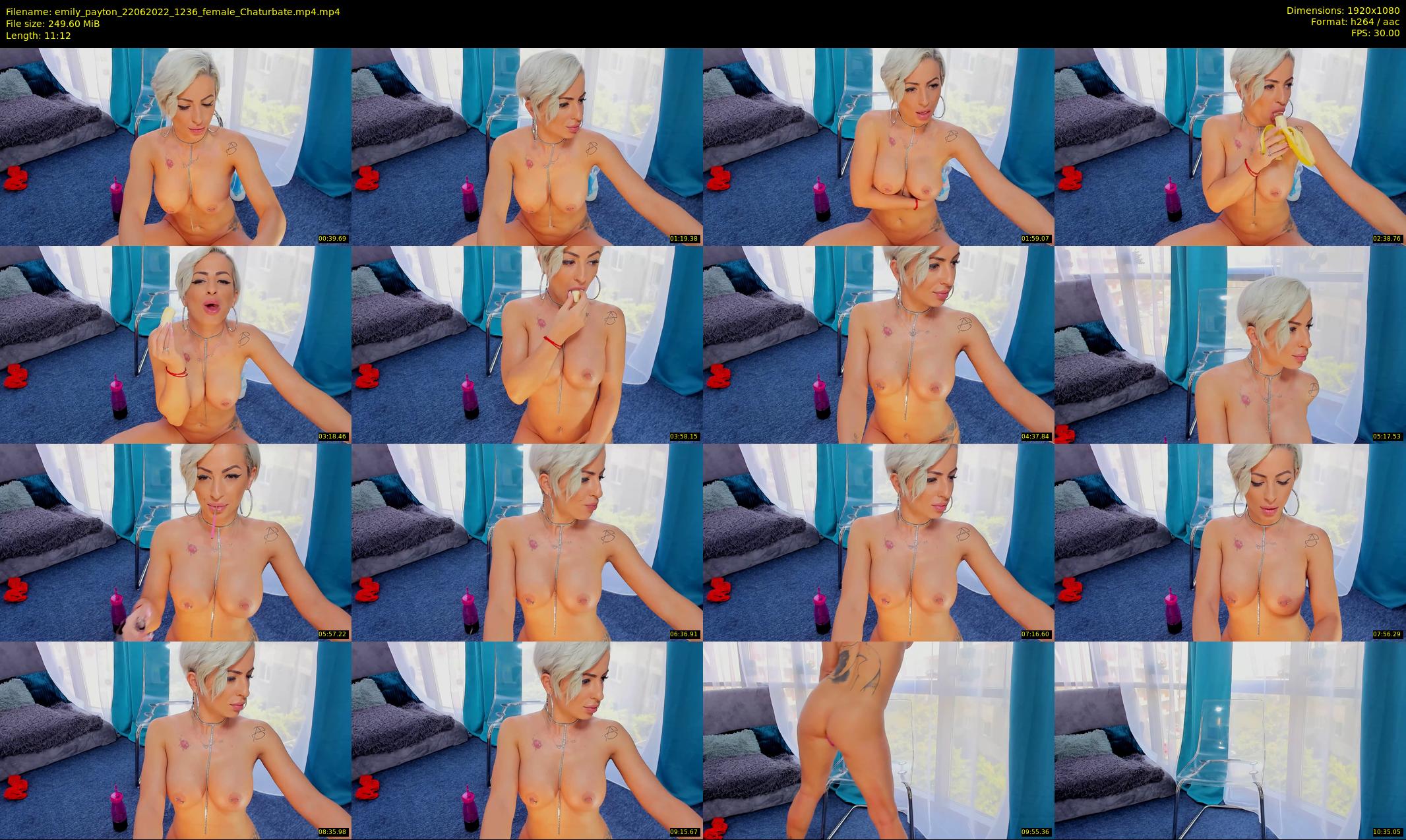 emily_payton — 12 minute Chaturbate female cam show recording, 1080p, Jun 22, 2022