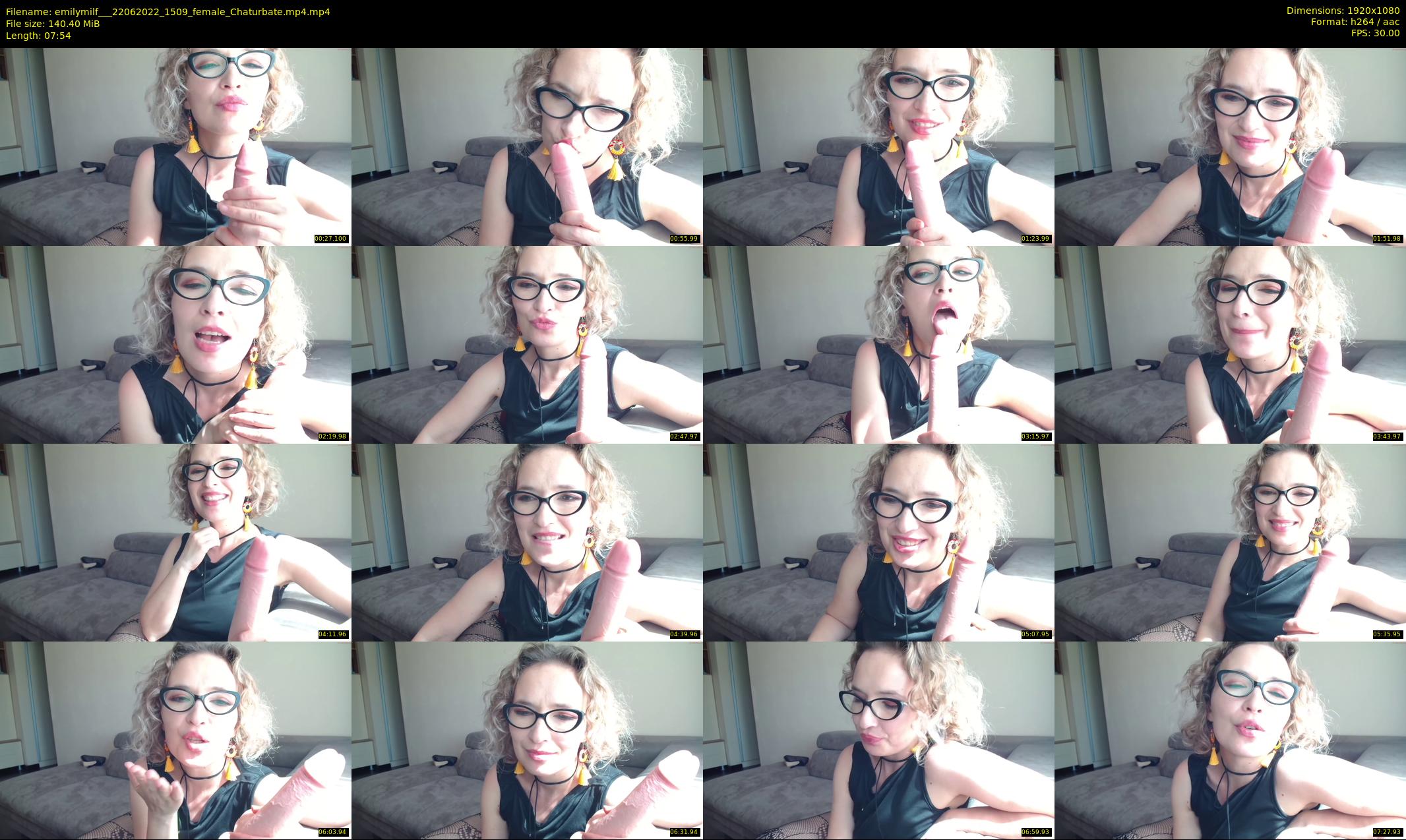 emilymilf__ — 8 minute Chaturbate female cam show recording, 1080p, Jun 22, 2022