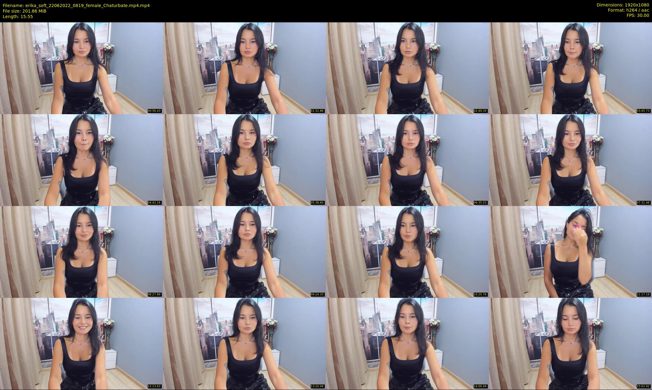 erika_soft — 16 minute Chaturbate female cam show recording, 1080p, Jun 22, 2022