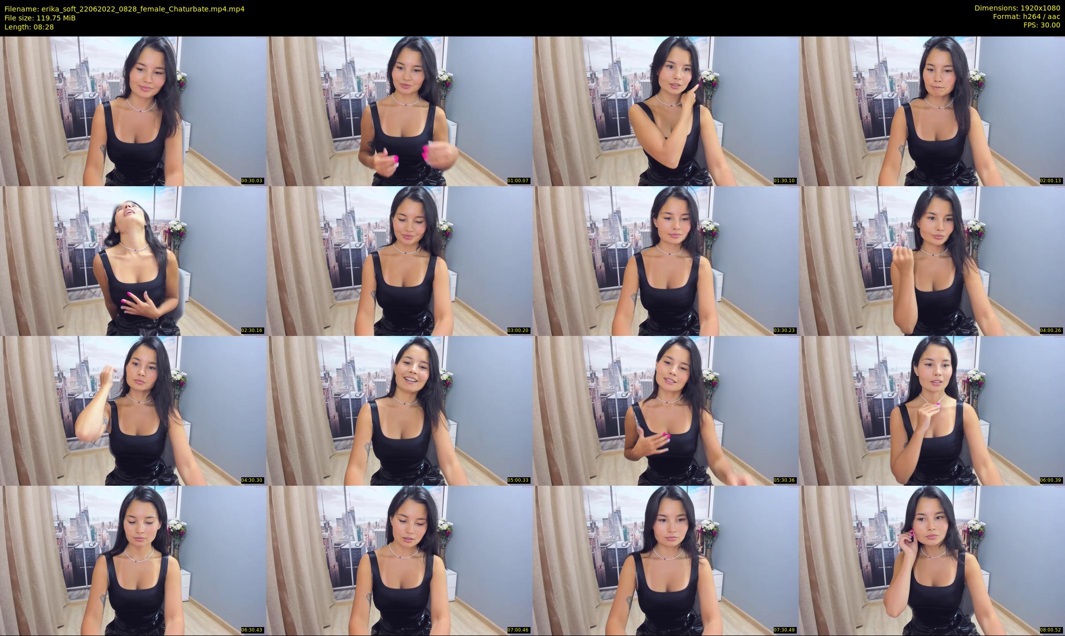 erika_soft — 9 minute Chaturbate female cam show recording, 1080p, Jun 22, 2022