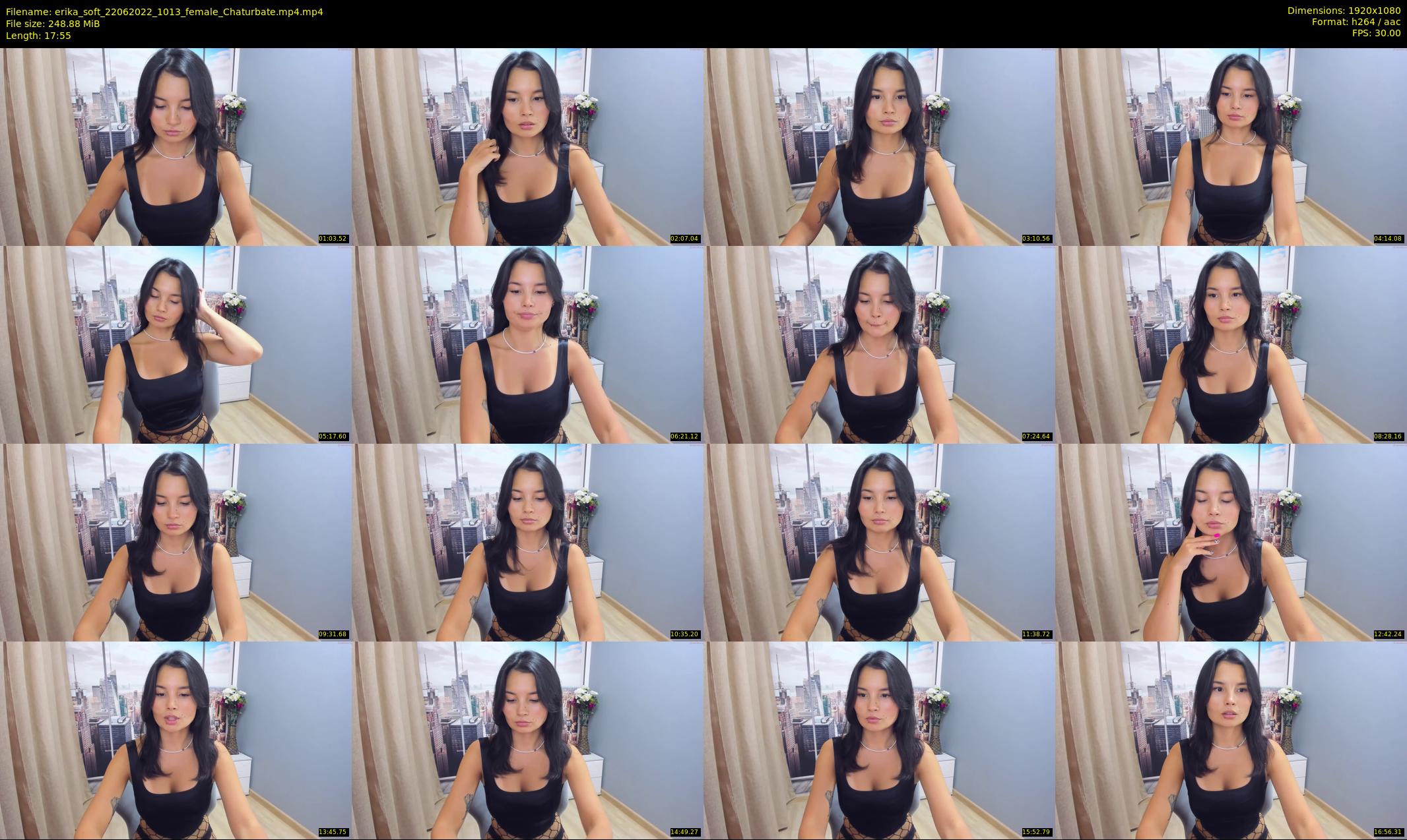 erika_soft — 18 minute Chaturbate female cam show recording, 1080p, Jun 22, 2022