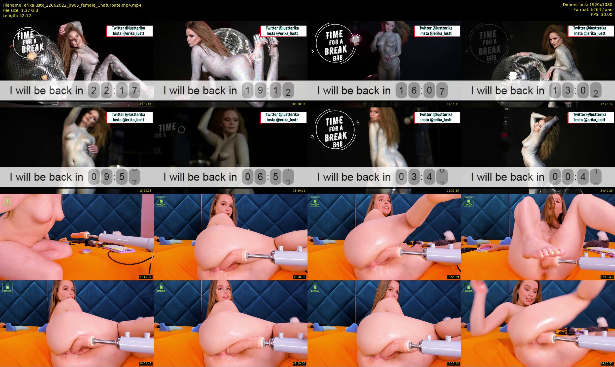 erikalustx — 53 minute Chaturbate female cam show recording, 1080p, Jun 22, 2022