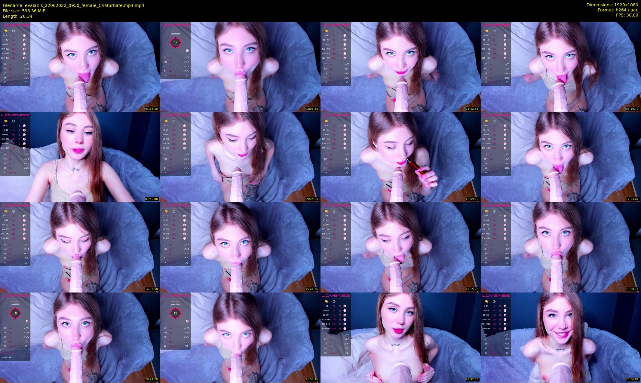 evalanis — 27 minute Chaturbate couple cam show recording, 1080p, Jun 22, 2022