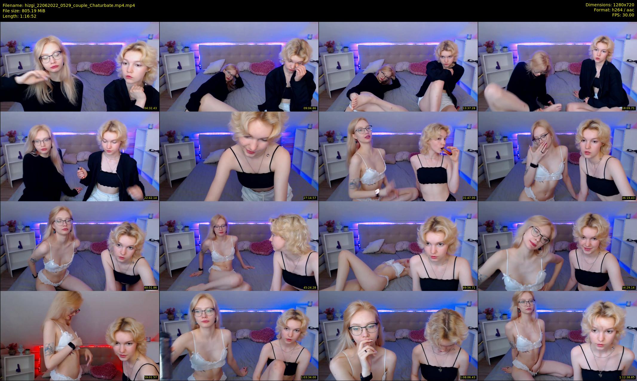 hizgi — 77 minute Chaturbate couple cam show recording, 720p, Jun 22, 2022