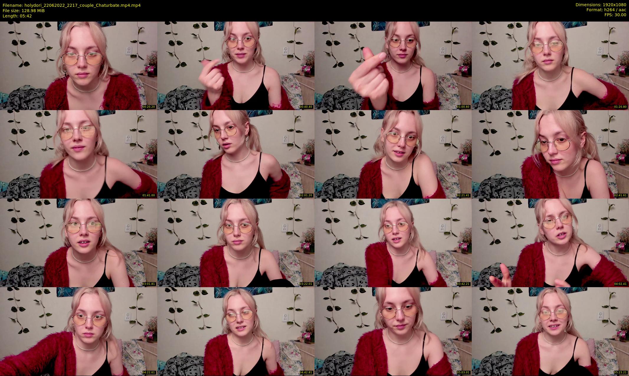 holydori — 6 minute Chaturbate female cam show recording, 1080p, Jun 22, 2022