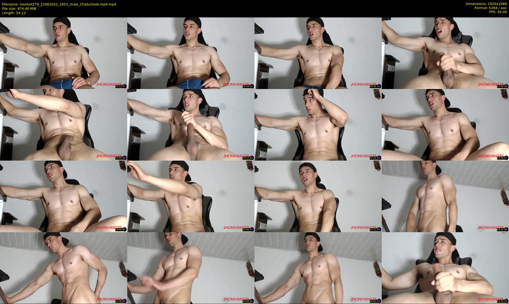 ivanhot279 — 55 minute Chaturbate male cam show recording, 1080p, Jun 22, 2022