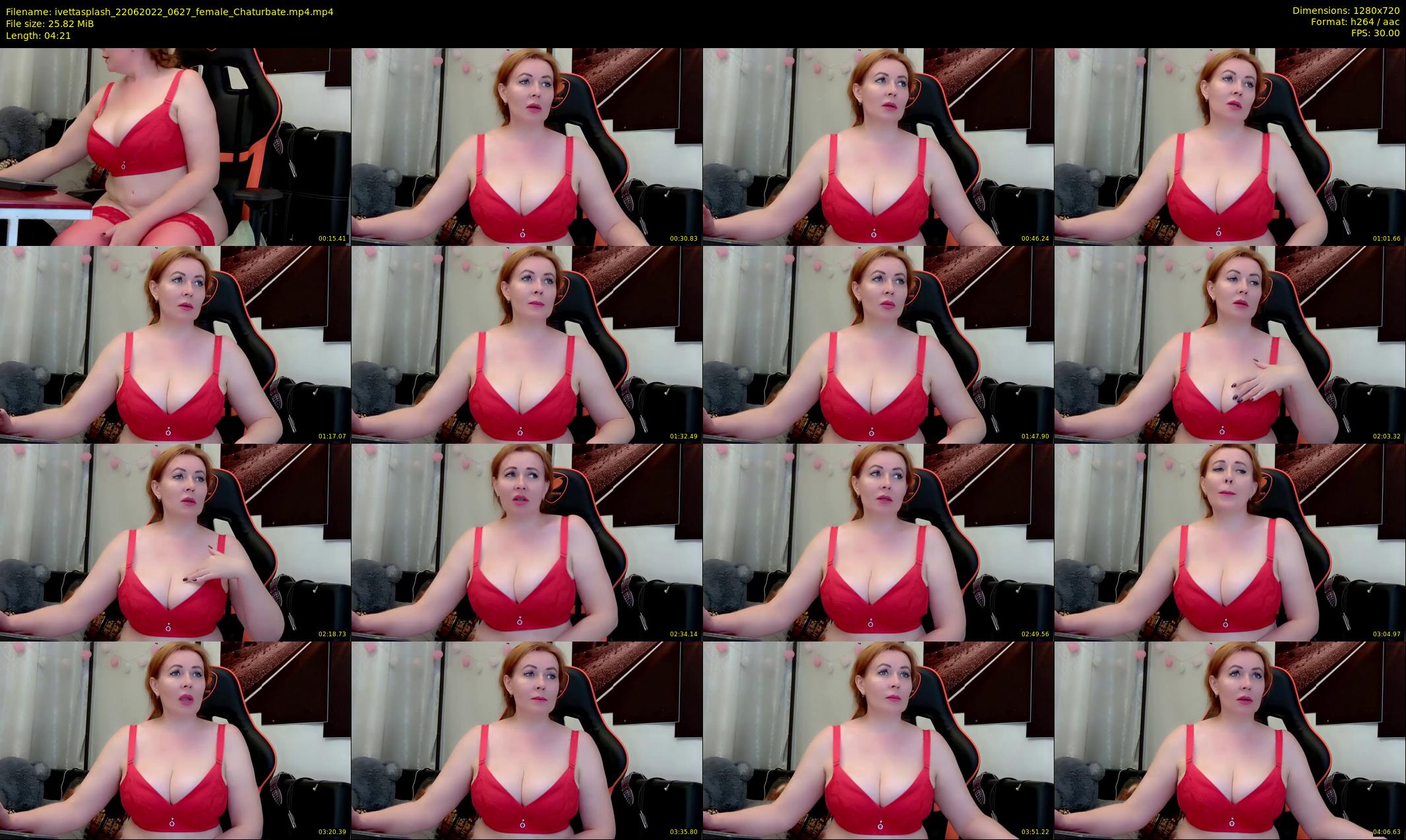 ivettasplash — 5 minute Chaturbate female cam show recording, 720p, Jun 22, 2022