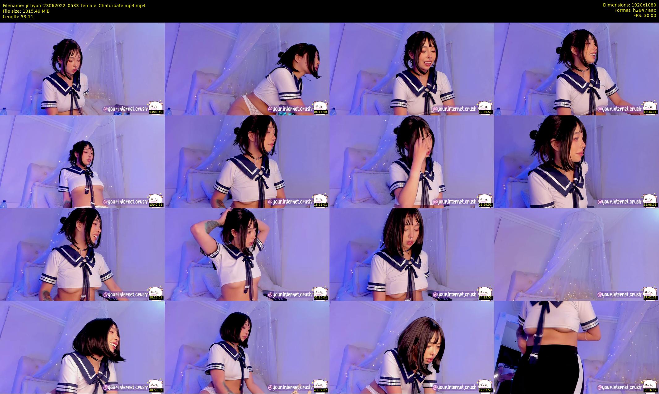 ji_hyun — 54 minute Chaturbate female cam show recording, 1080p, Jun 23, 2022